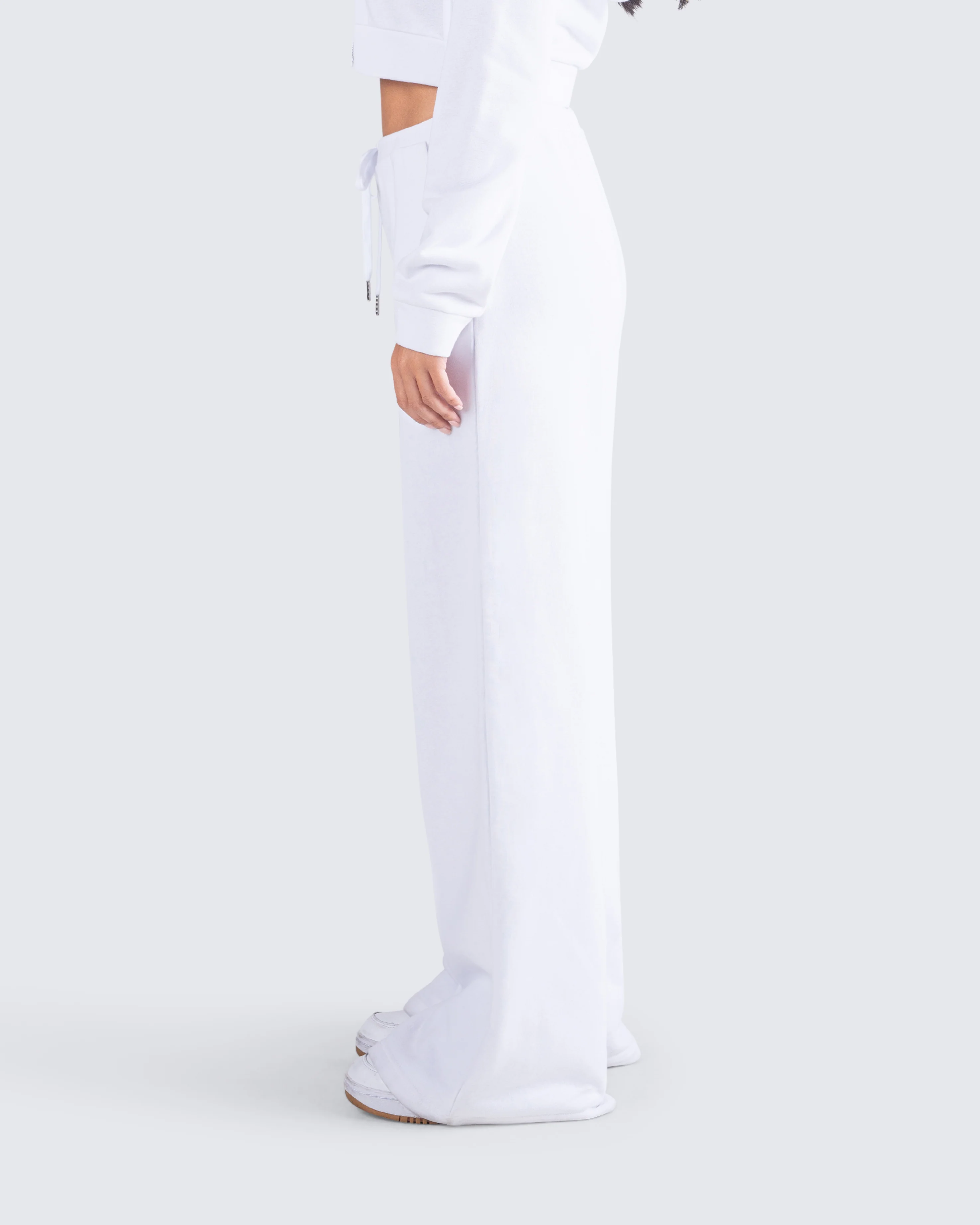 Miles White Sweatpant - Image 6