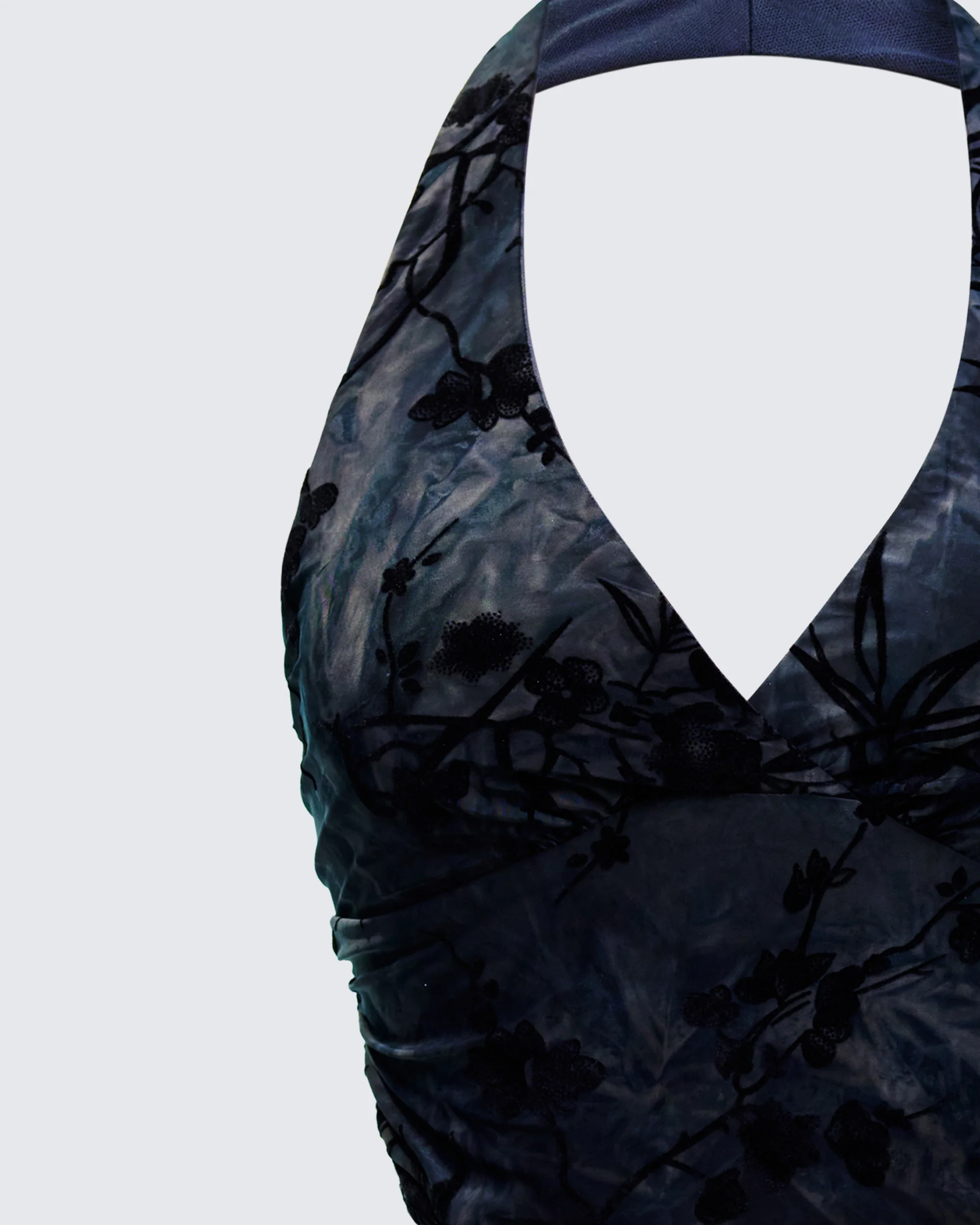 Moana Black Burnout Ring Back Top - Image 6