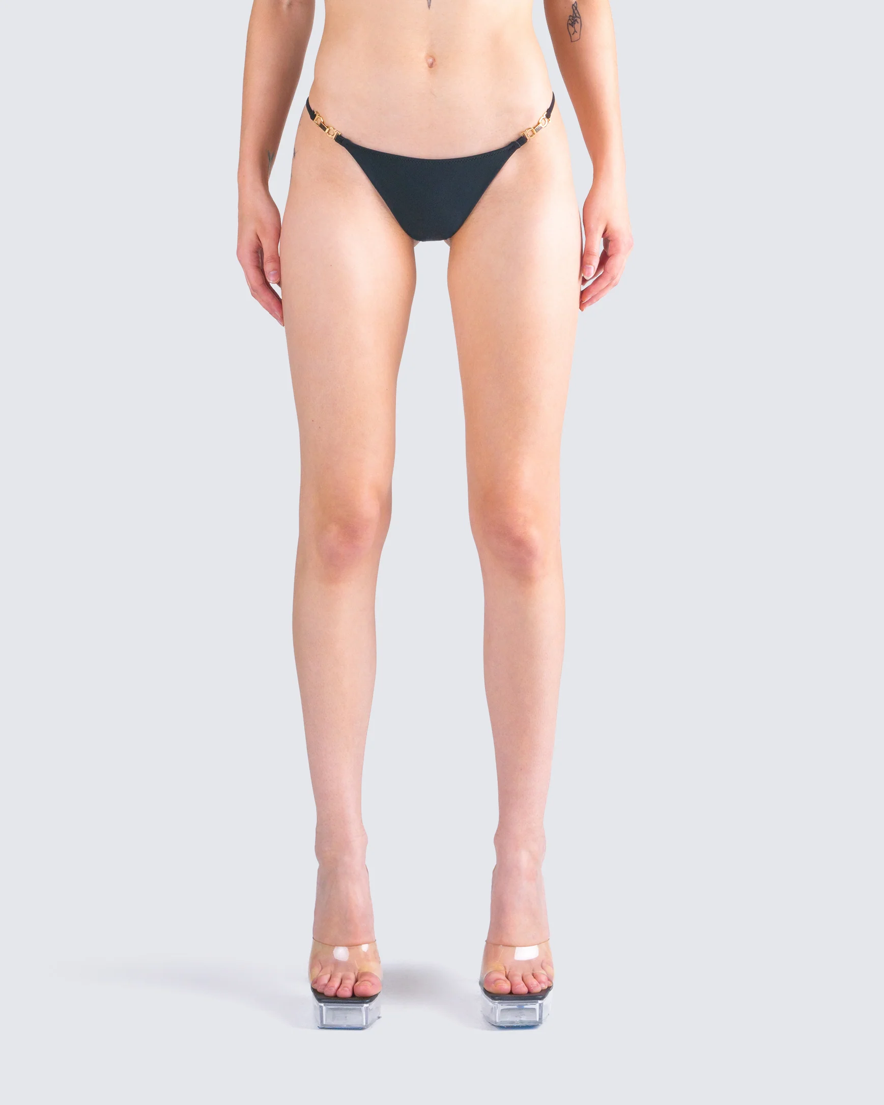 Monique Black Bikini Bottom - Image 4