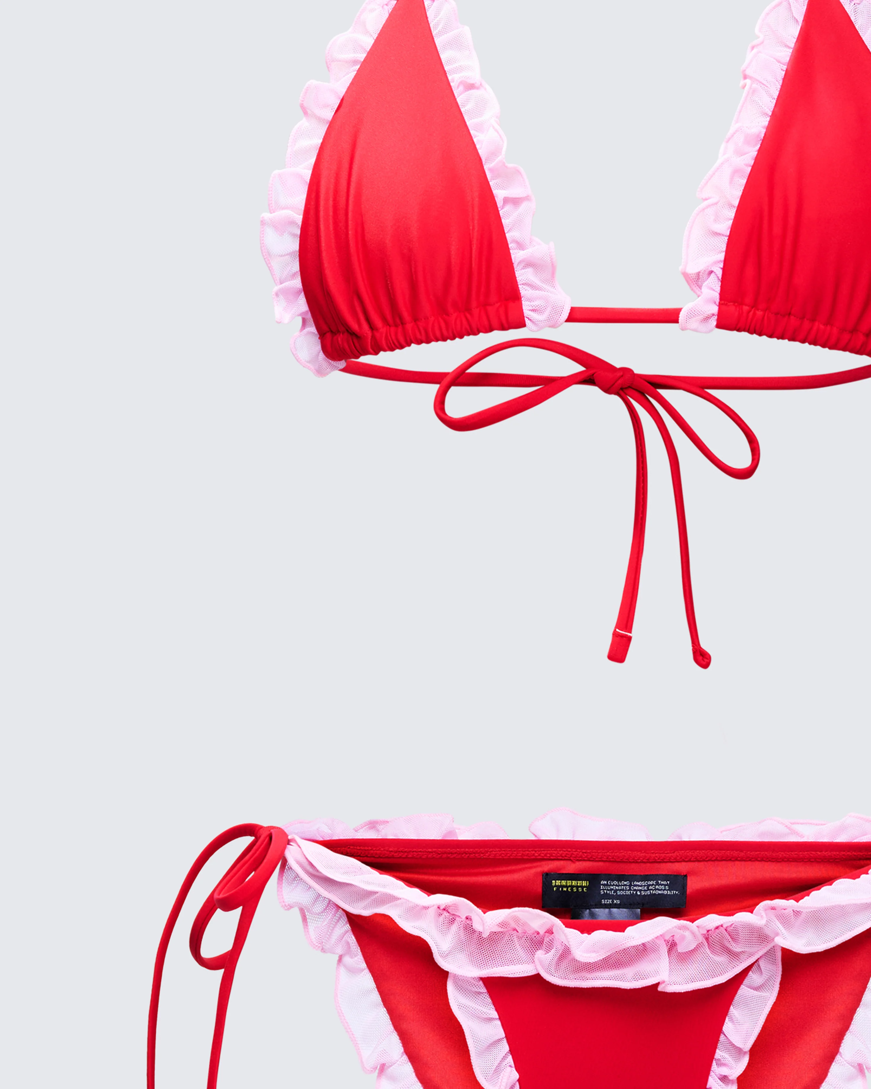 Monroe Multi Ruffle Bikini Set - Image 6