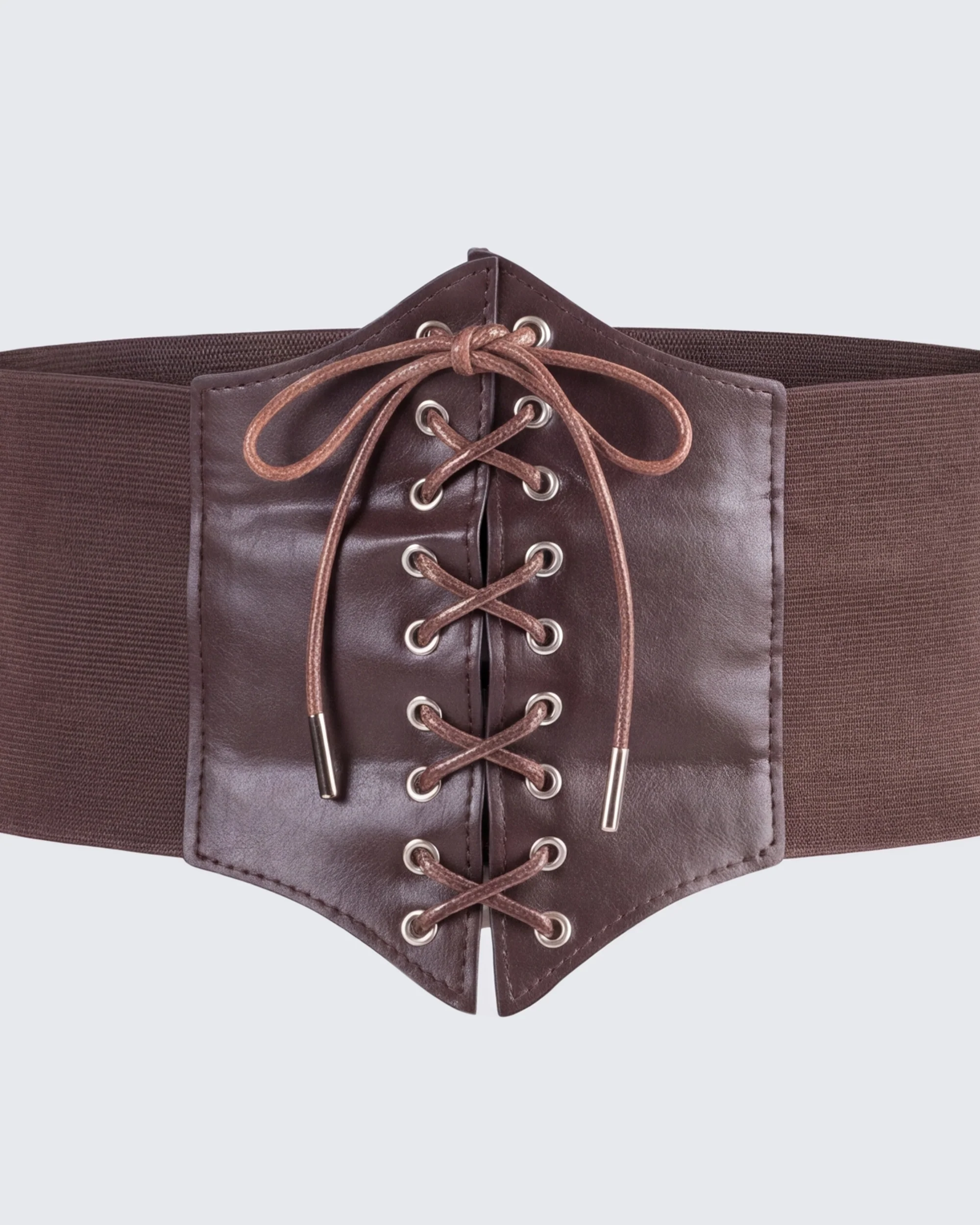 Naina Brown Corset Belt - Image 5