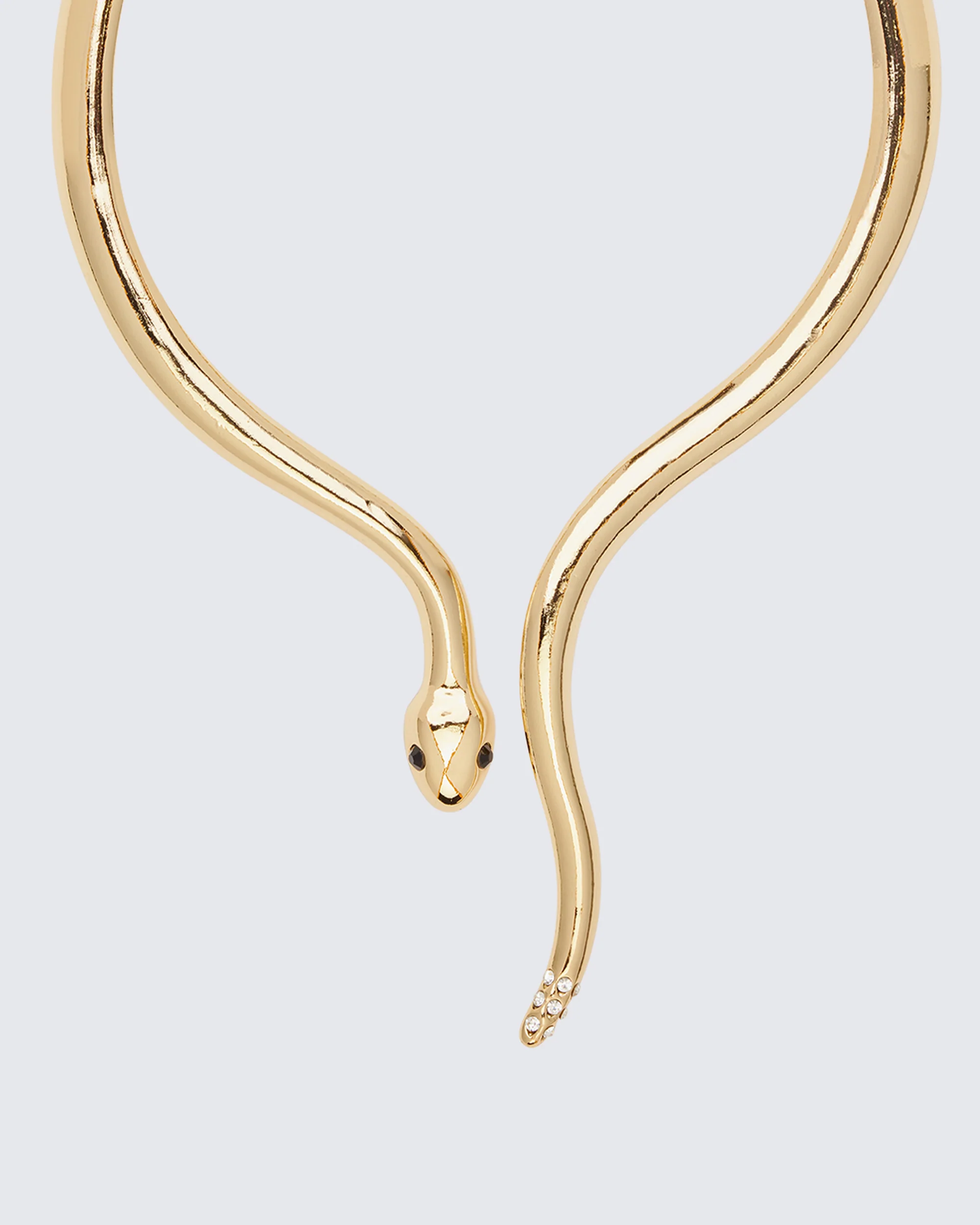Nerelle Gold Snake Necklace - Image 2