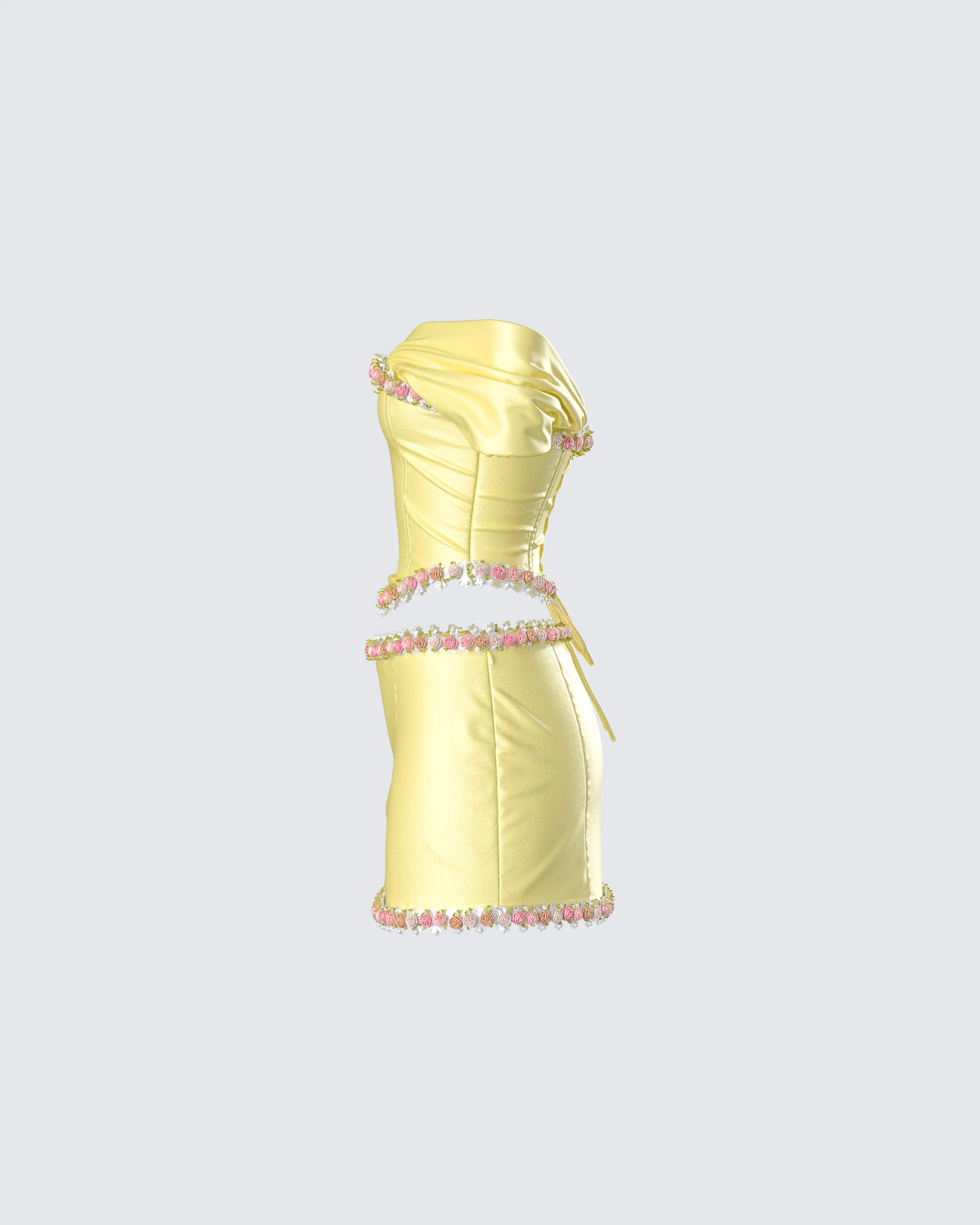Nori Yellow Floral Set - Image 2
