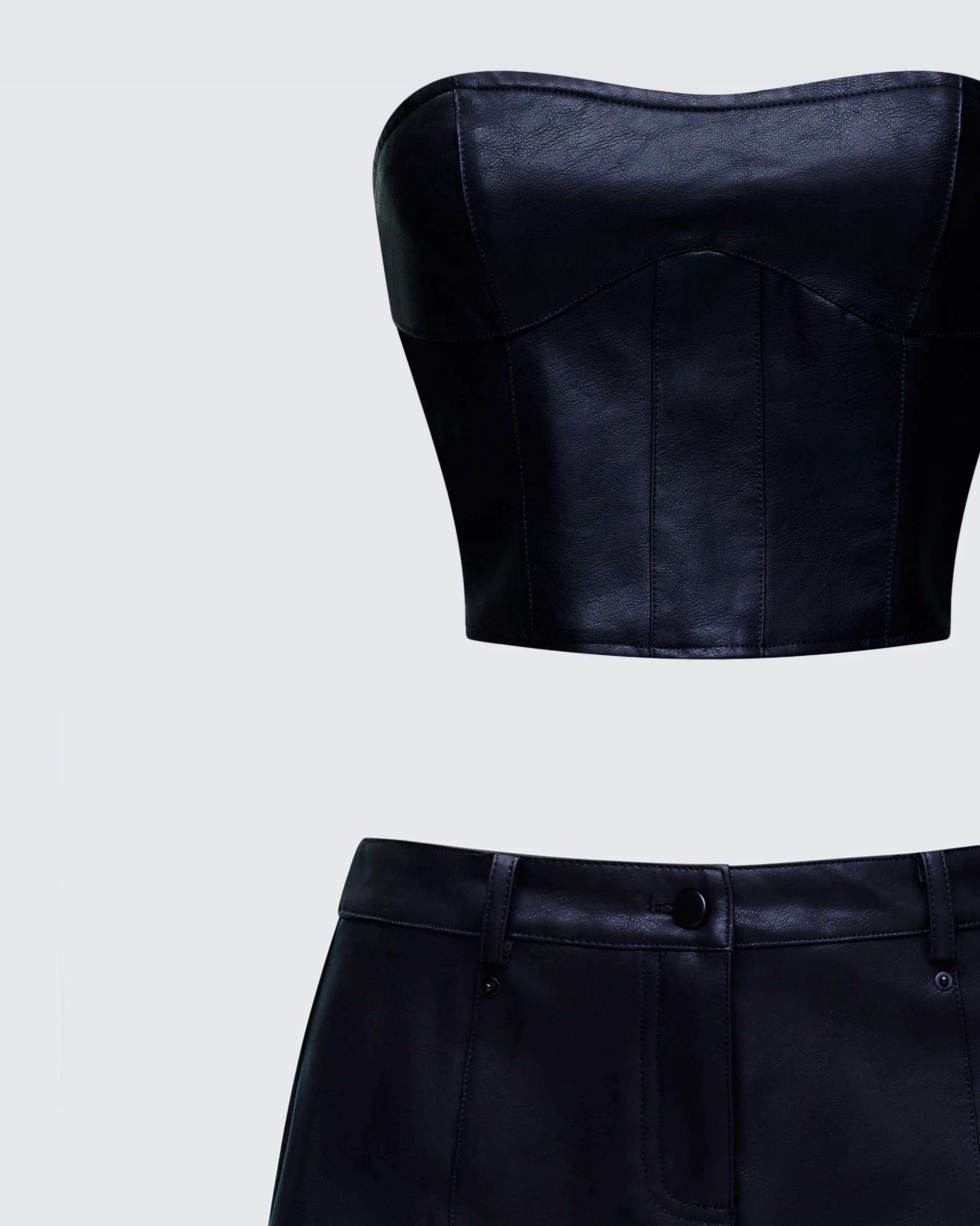 Novia Black Leather Set   - Image 5