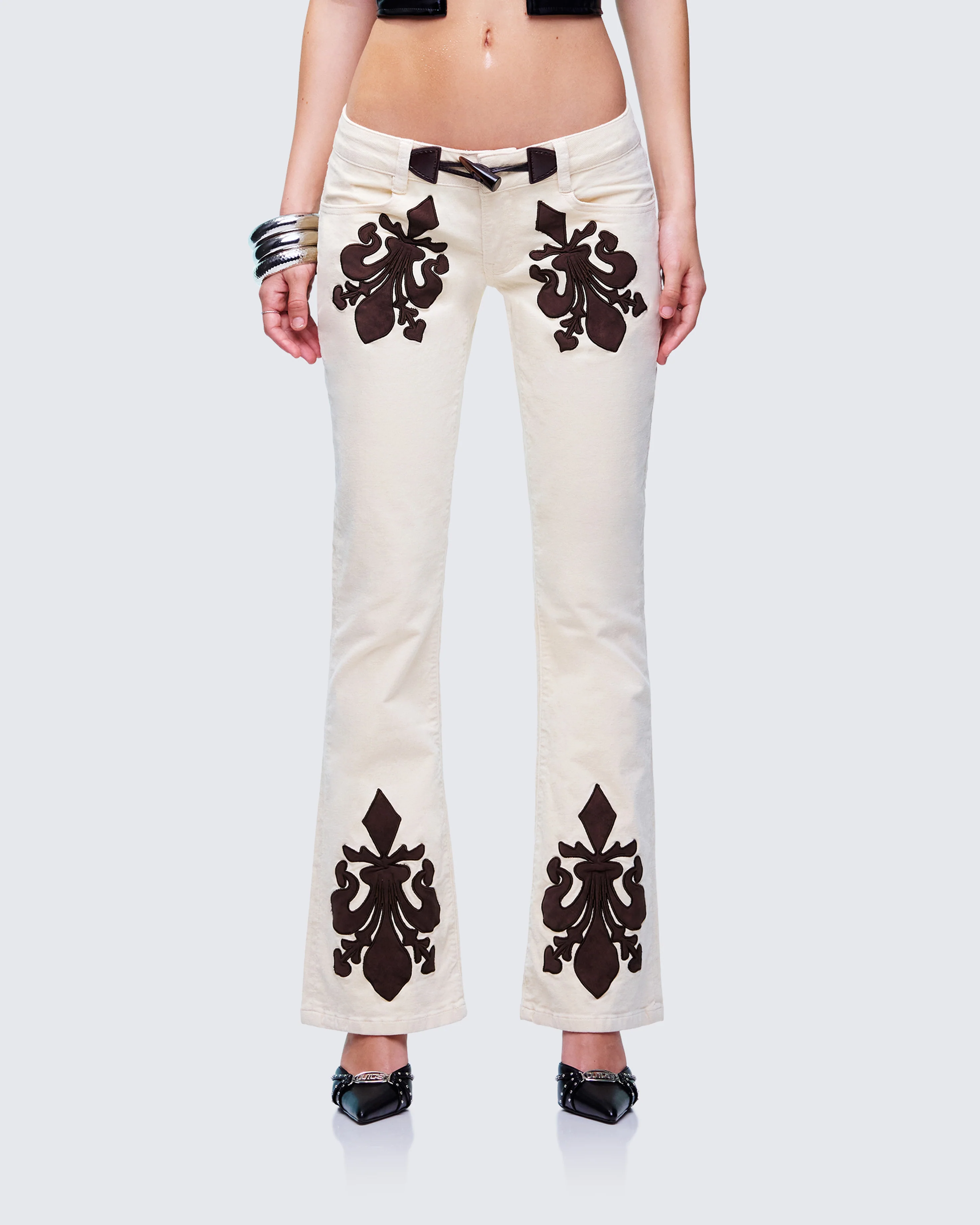 Oakley Ivory Cord Western Pants - Image 2