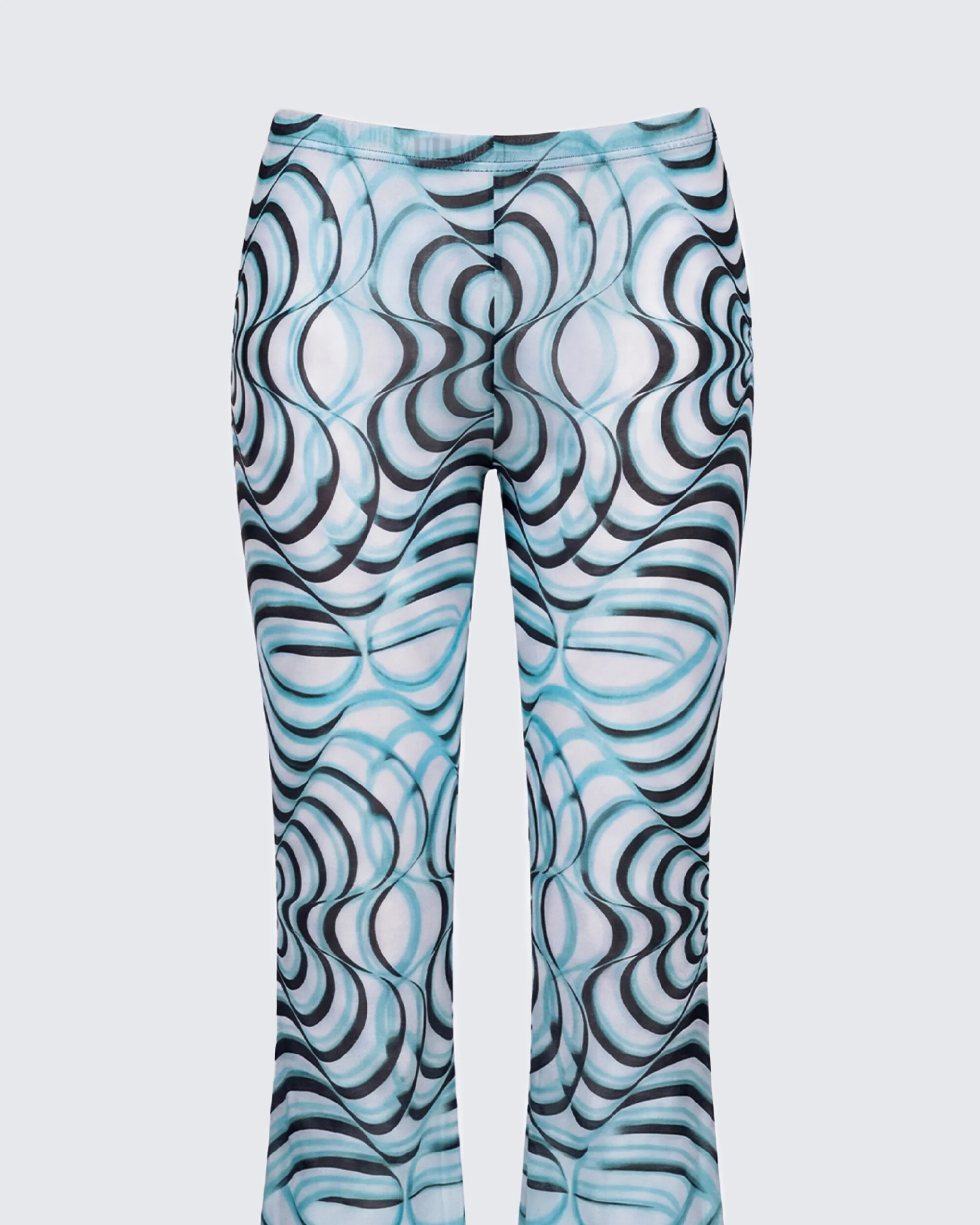 Ophelia Multi Mesh Flare Leggings - Image 6