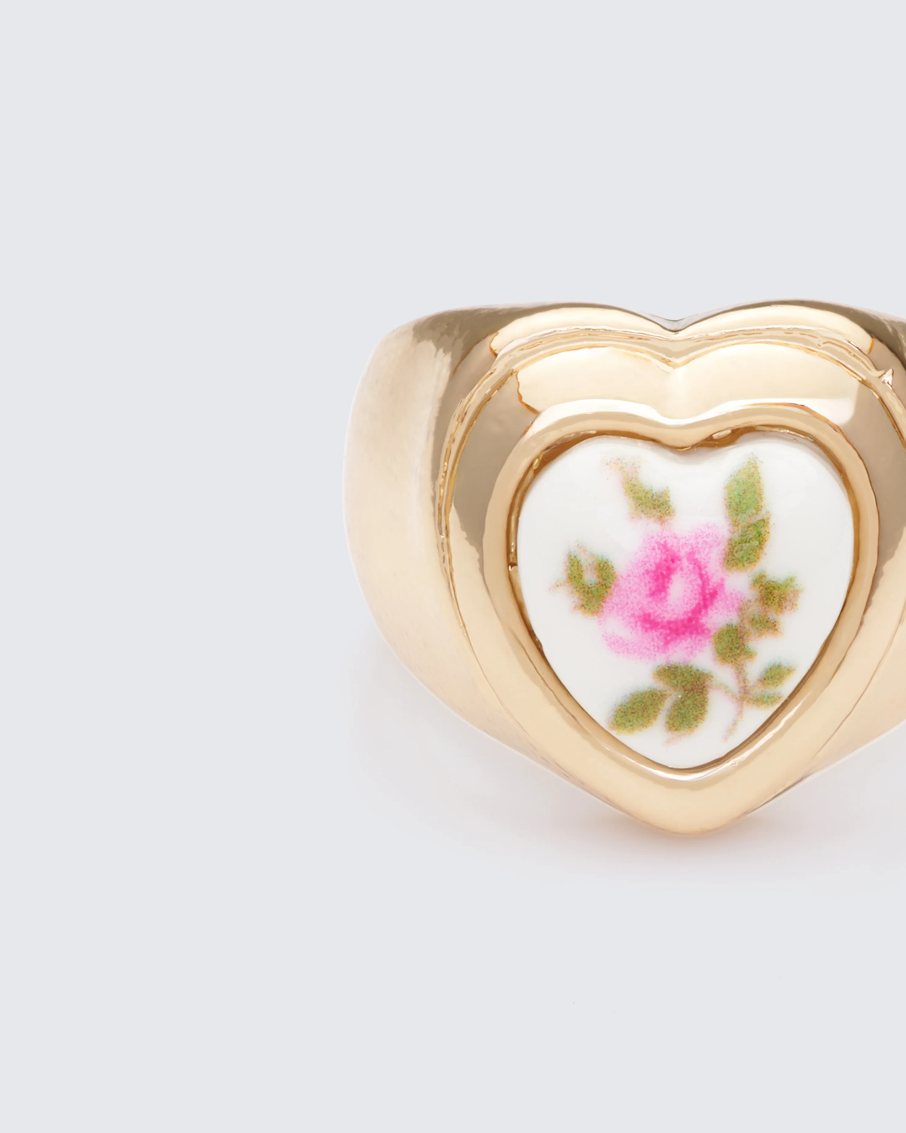 Orlith Gold Porcelain Ring - Image 2