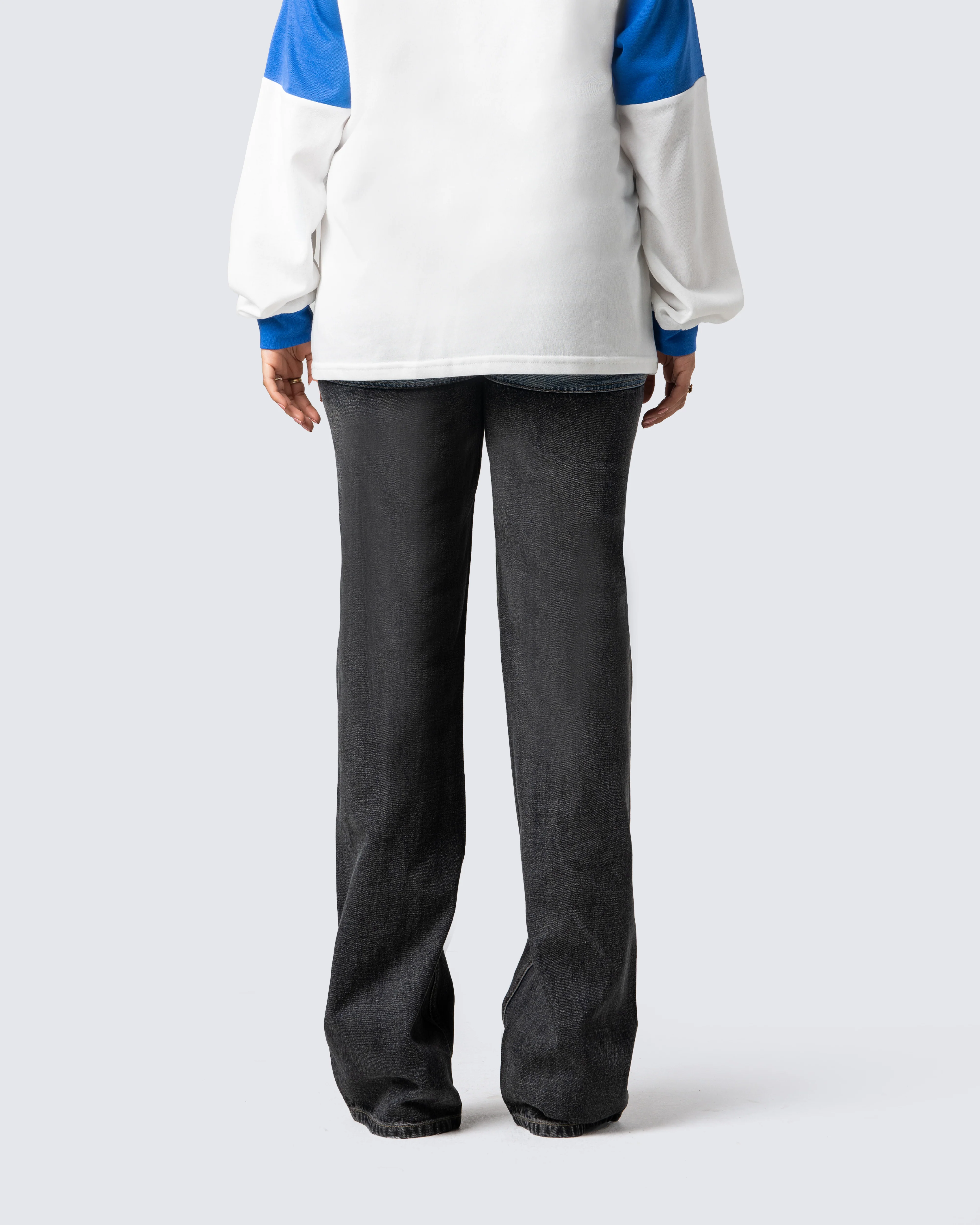 Pascal Colorblock Black Blue Jeans - Image 6