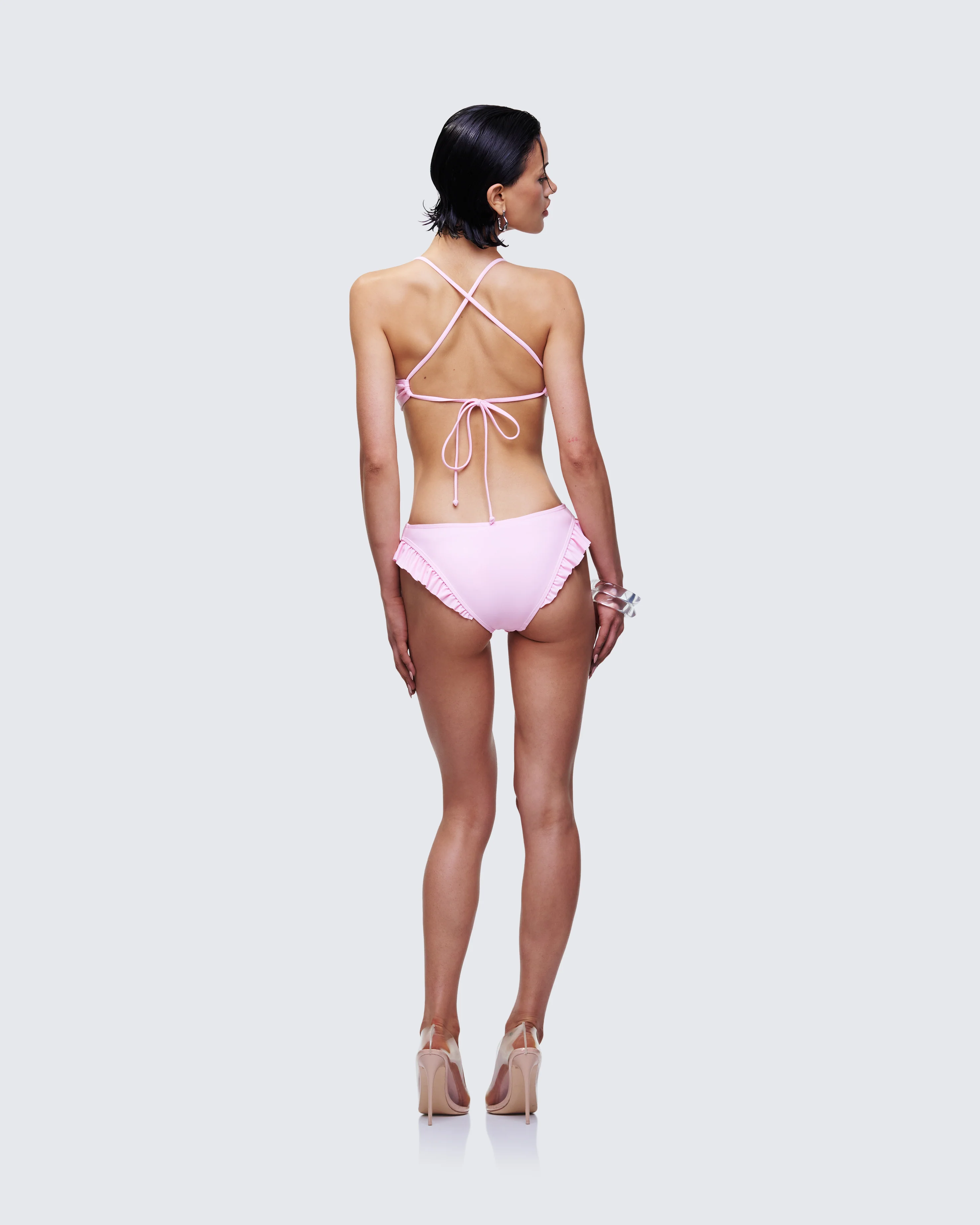 Persephone Pink Bow Swimsuit - Image 5