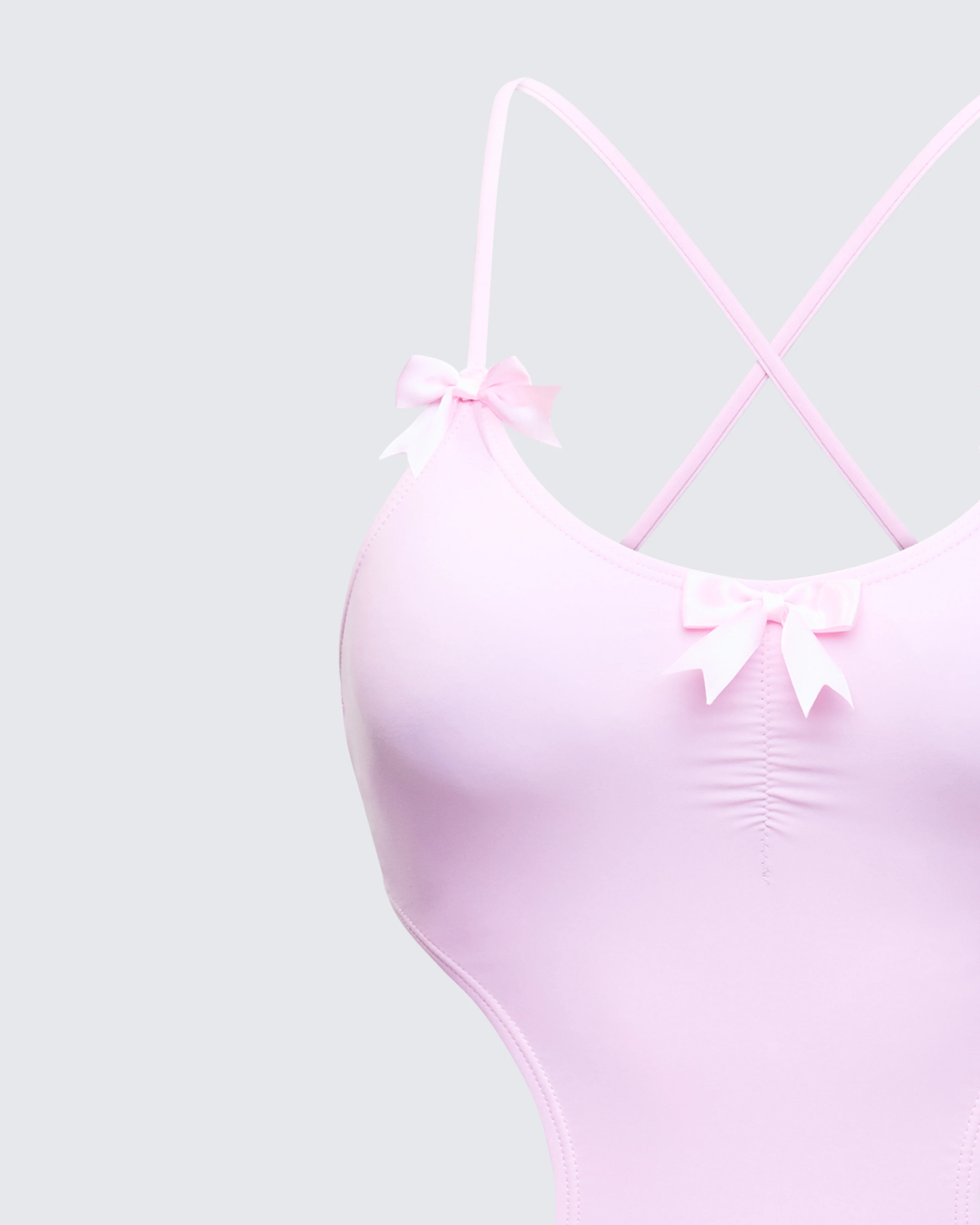 Persephone Pink Bow Swimsuit - Image 6