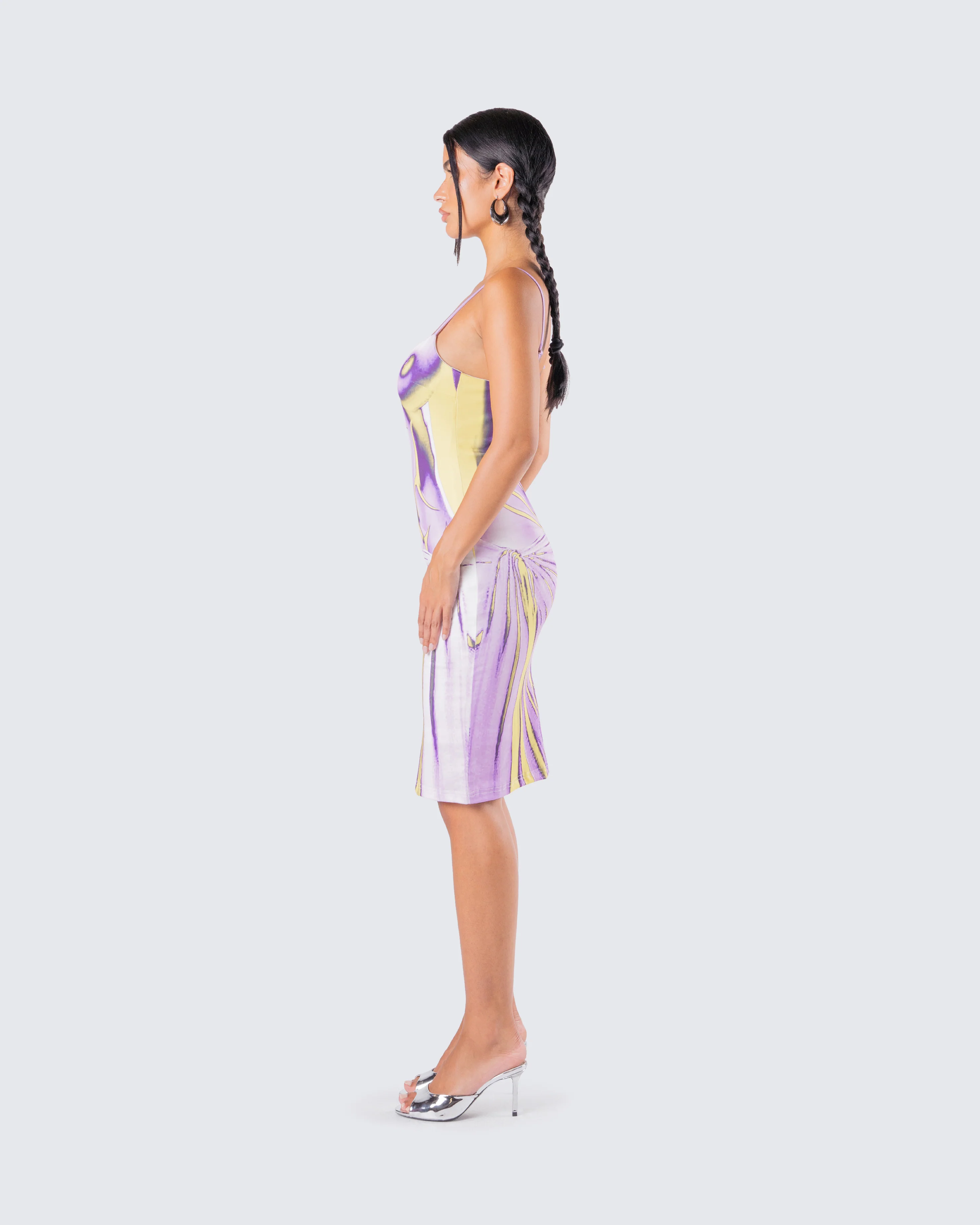 Phoebe Body Print Mini Dress - Image 6
