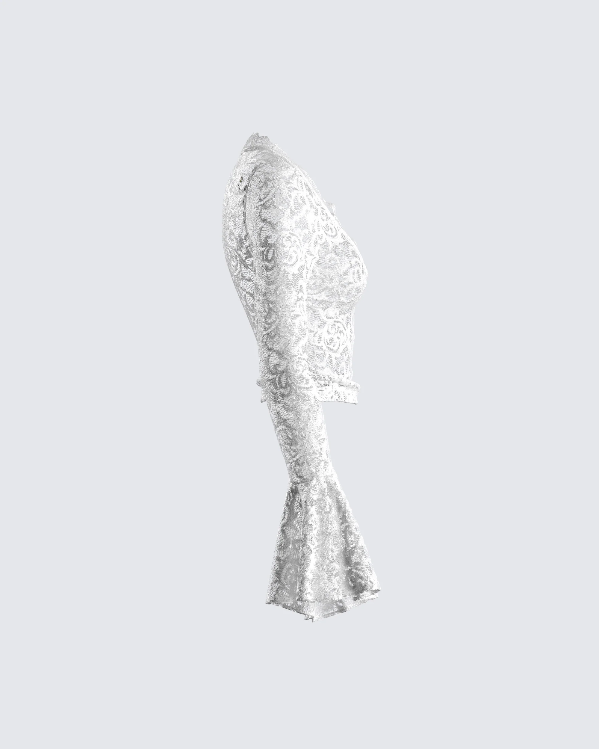 Priya White Lace Top - Image 2