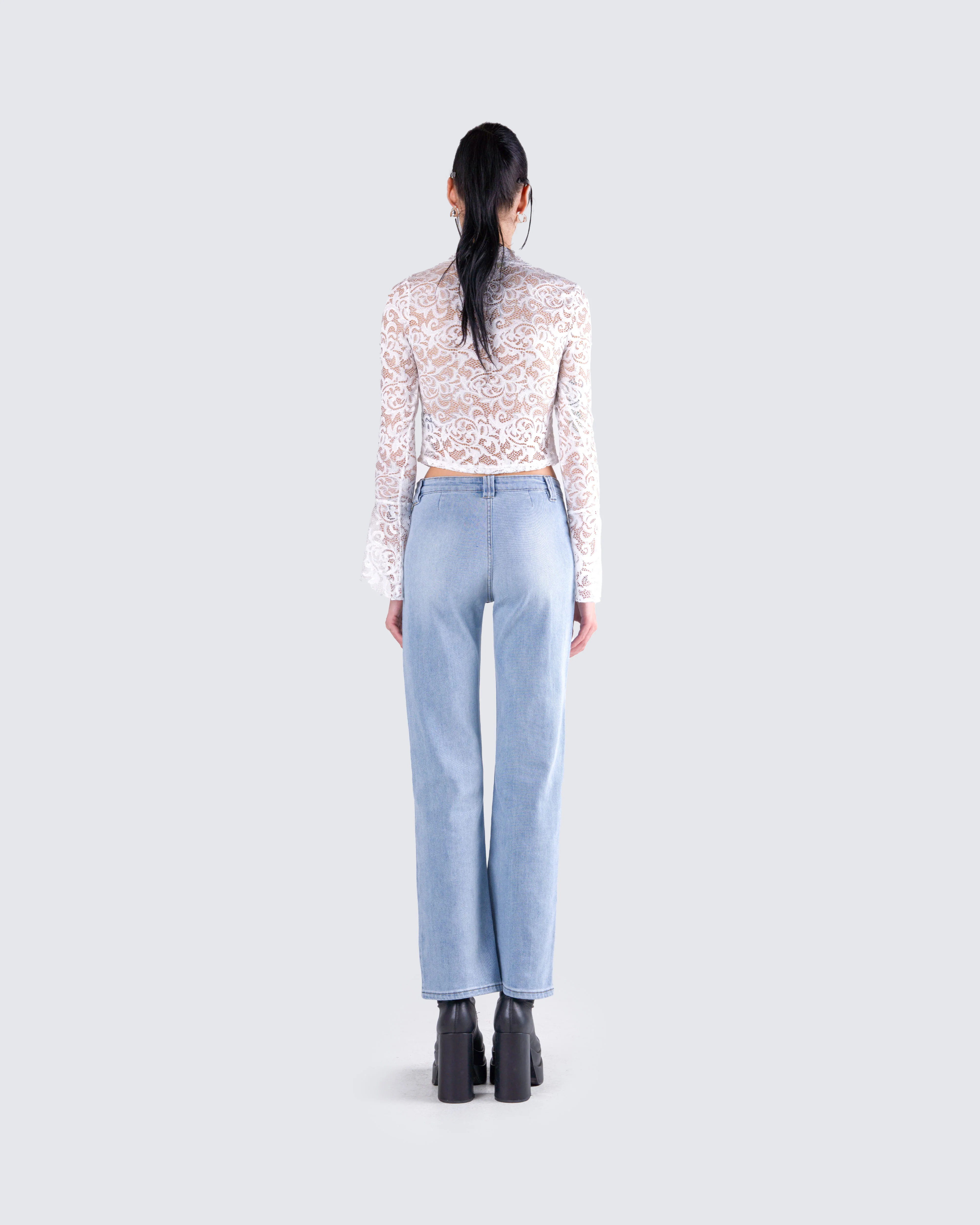 Priya White Lace Top - Image 5