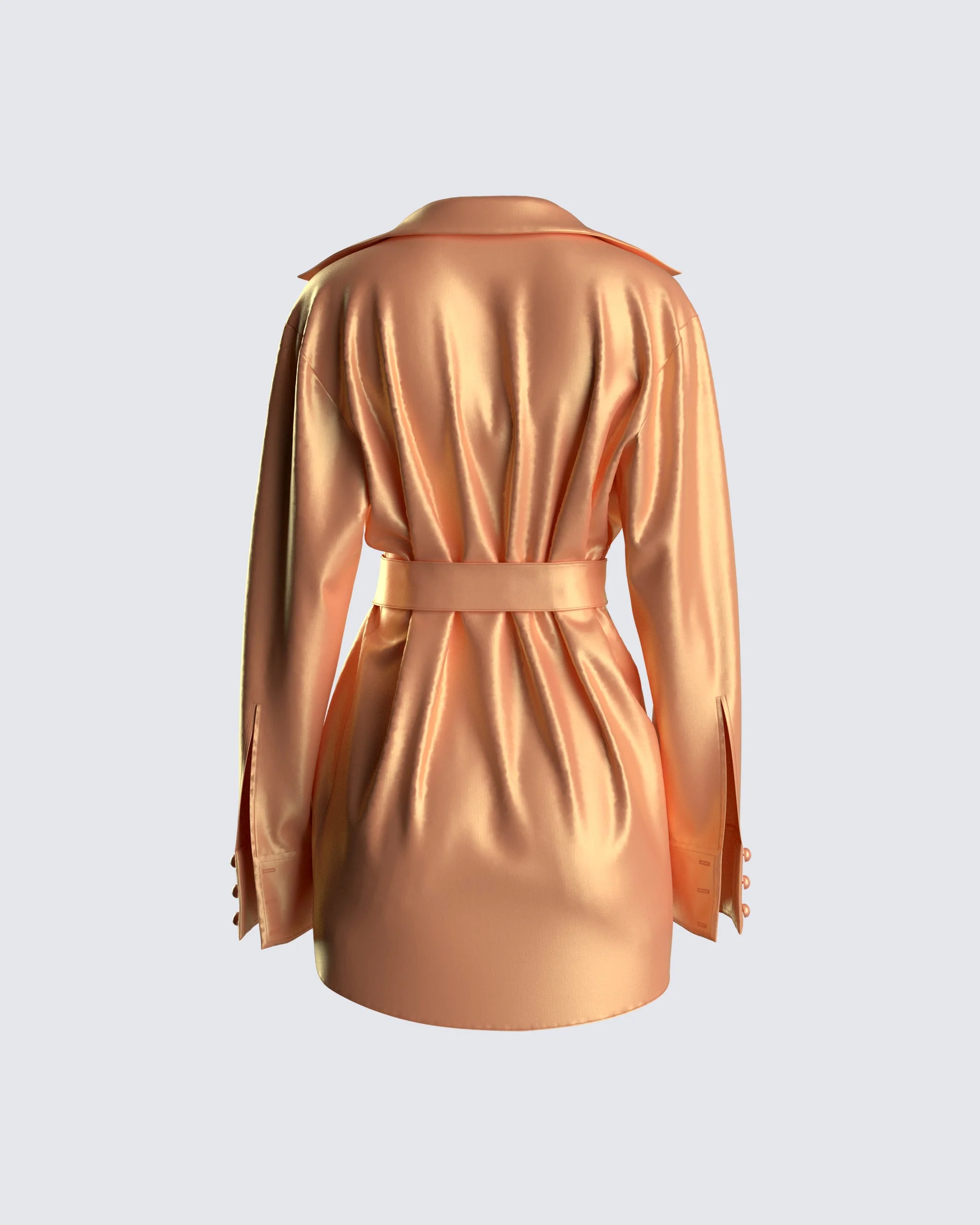 Remi Wrap Shirt Dress - Image 3