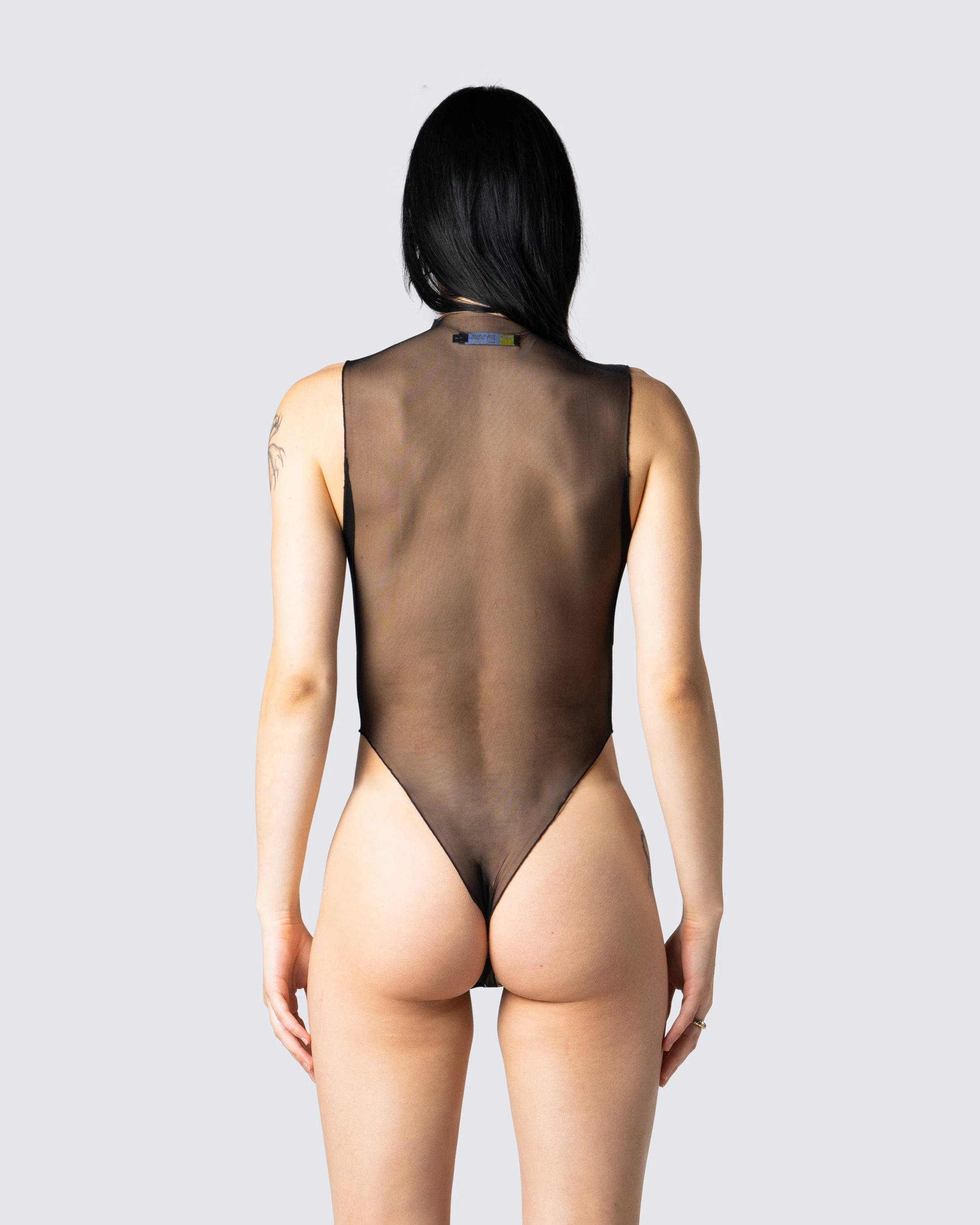 Rena Black Bodysuit - Image 6