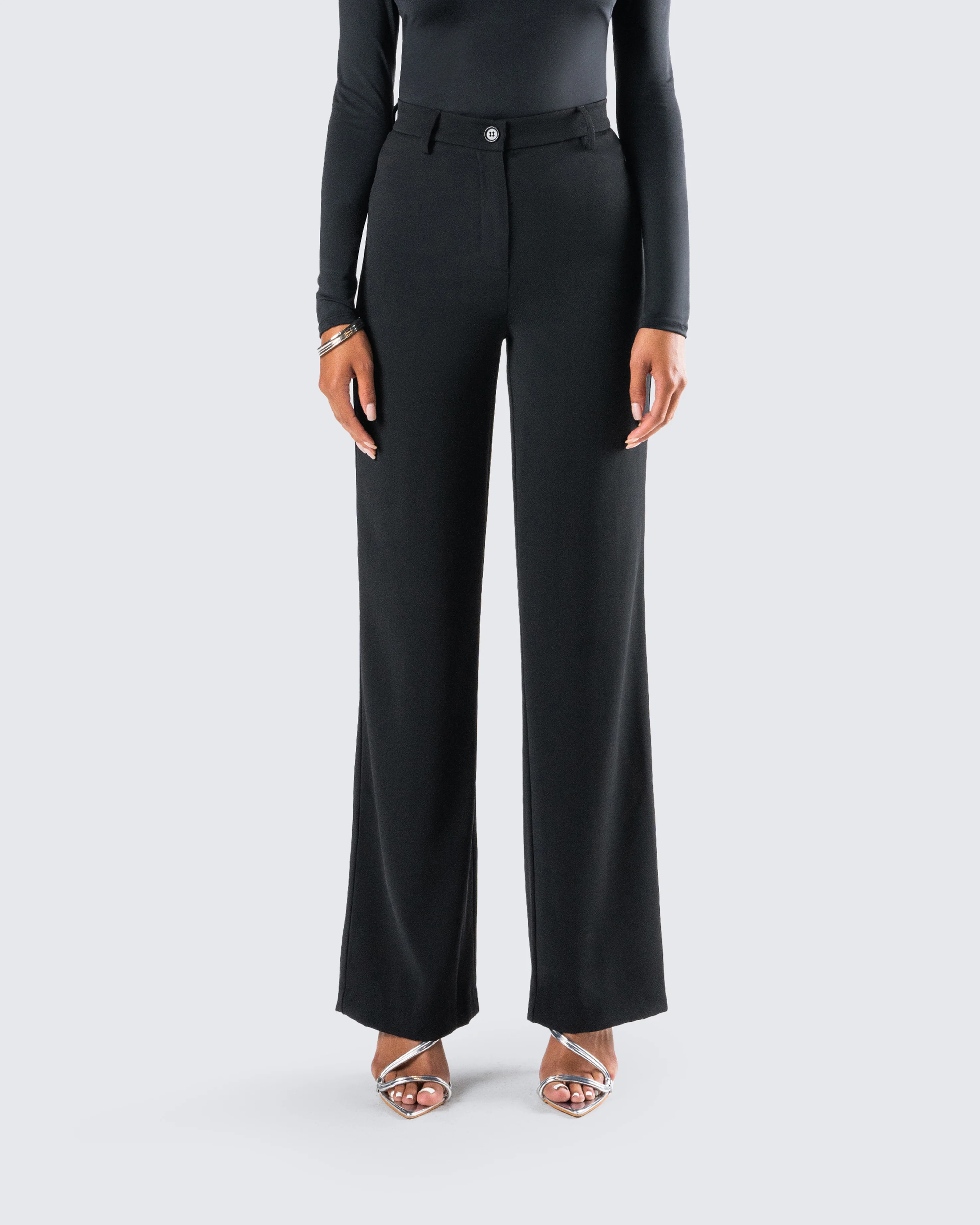 Roberta Black High Rise Pant - Image 2