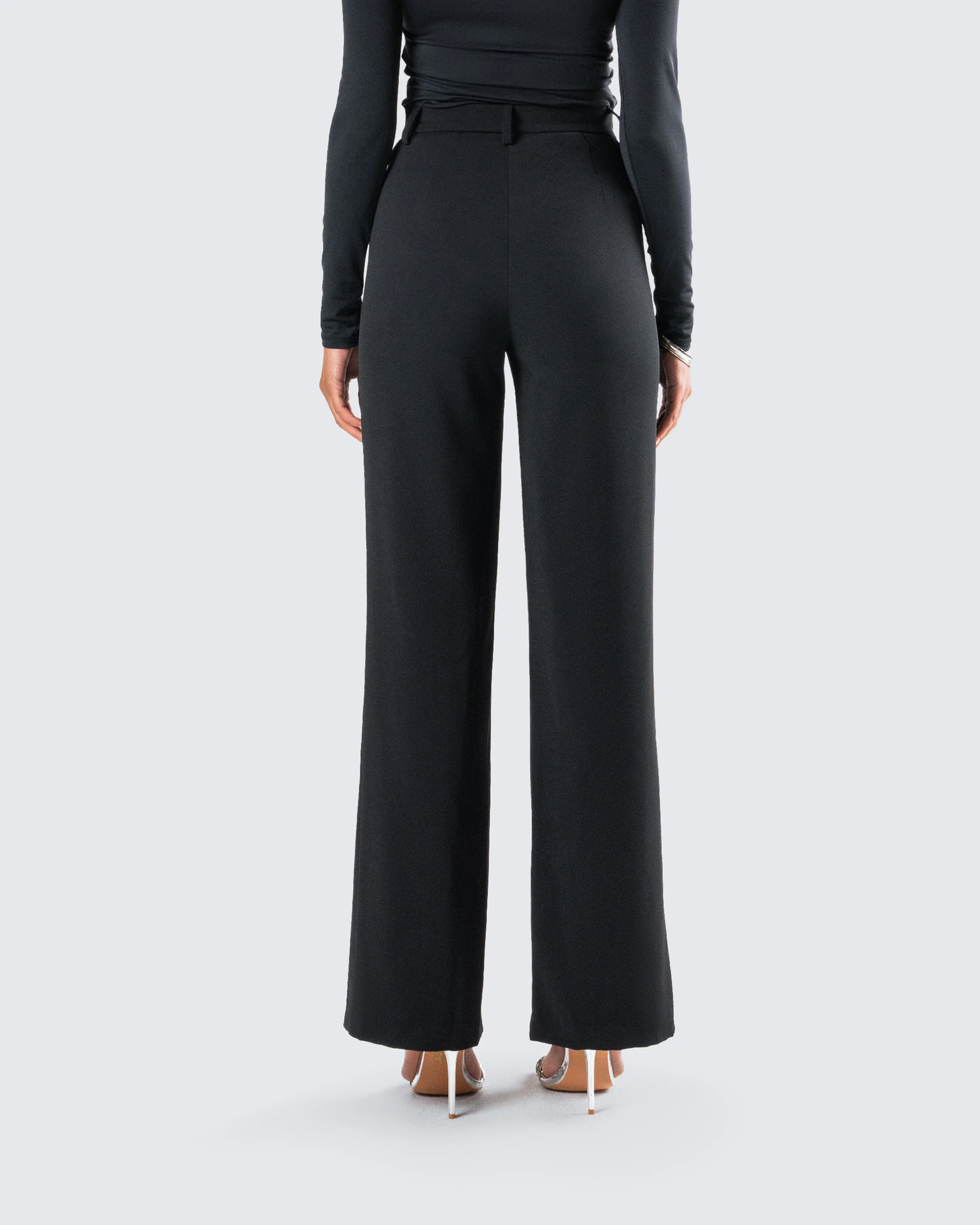 Roberta Black High Rise Pant - Image 5