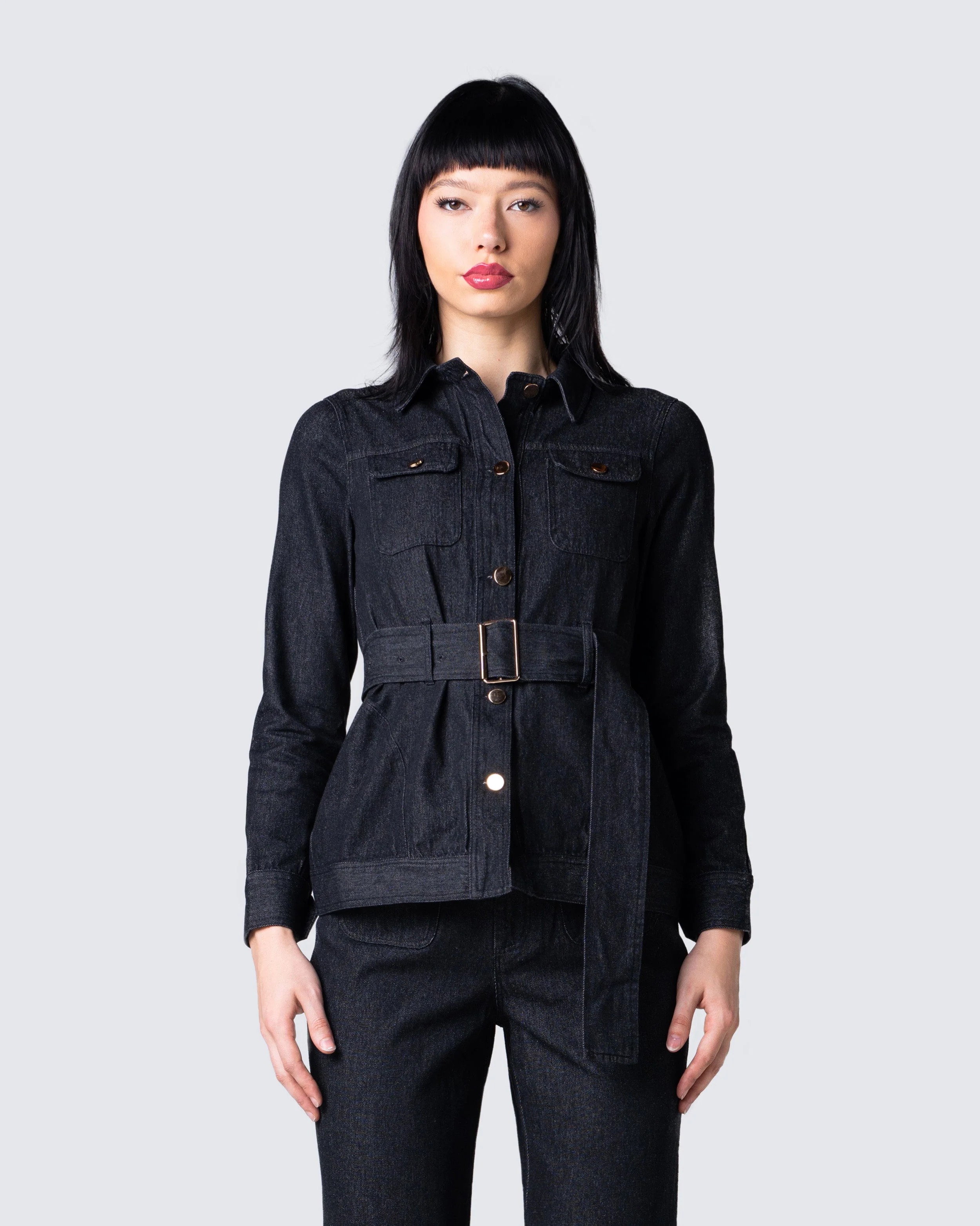 Robin Black Jean Jacket - Image 4
