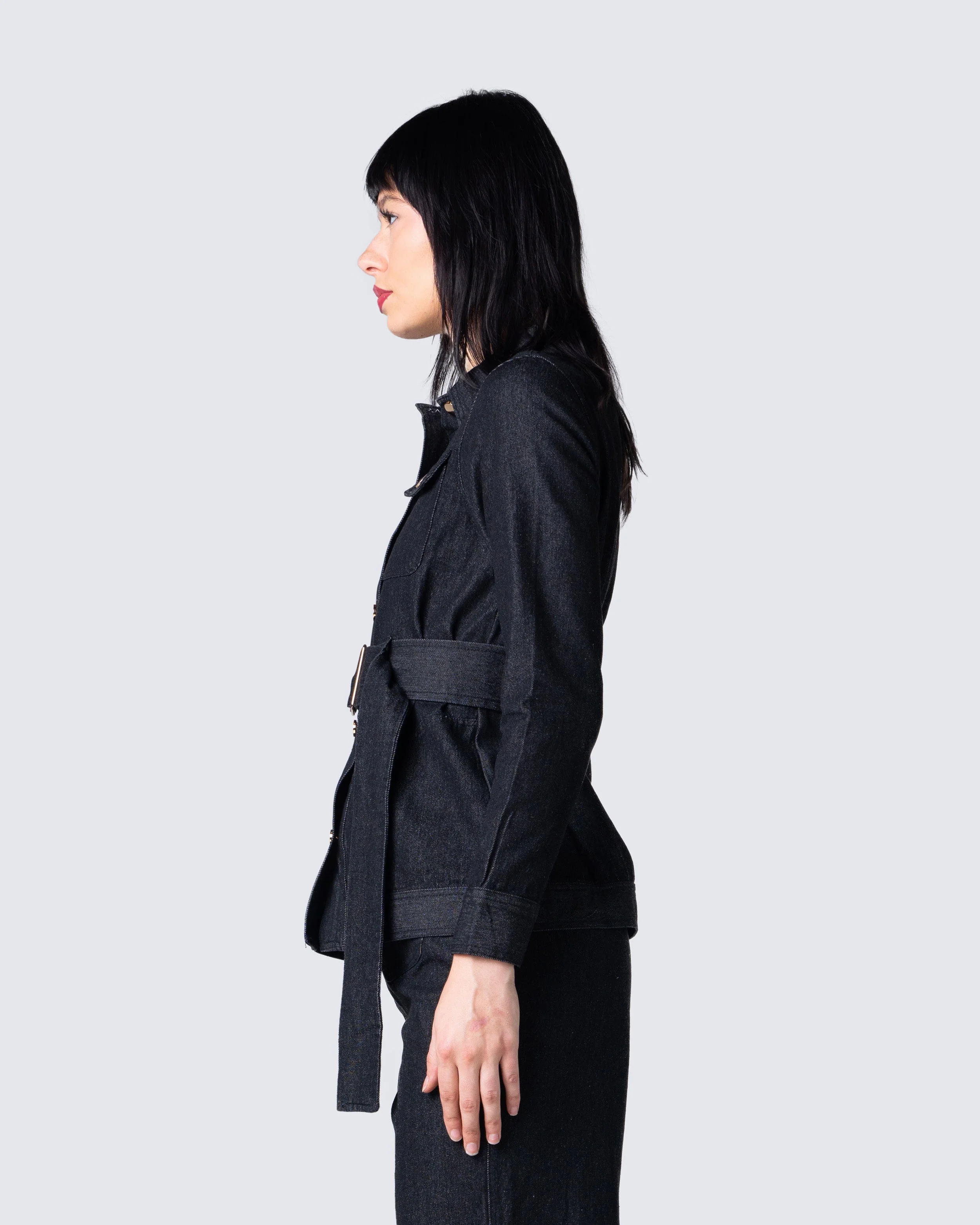 Robin Black Jean Jacket - Image 5