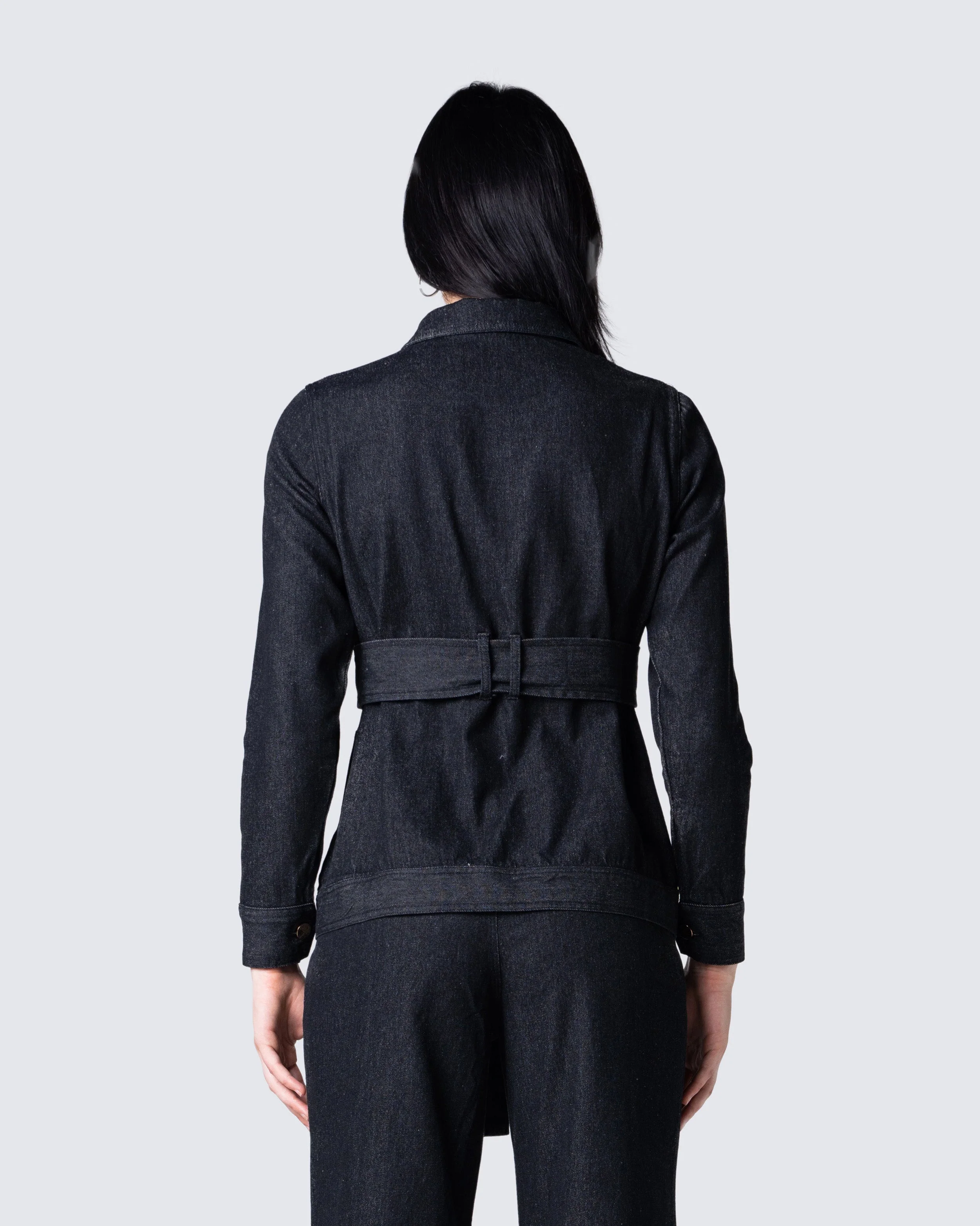 Robin Black Jean Jacket - Image 6