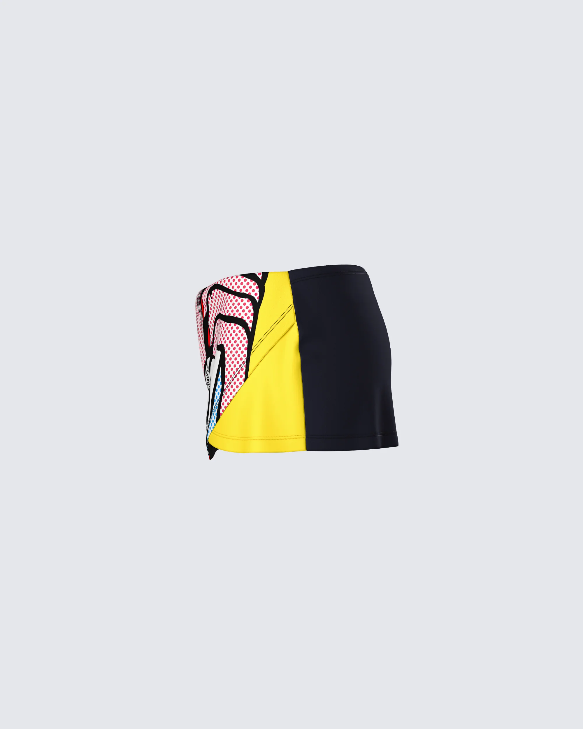 Rubina Graphic Print Micro Mini Skirt - Image 2