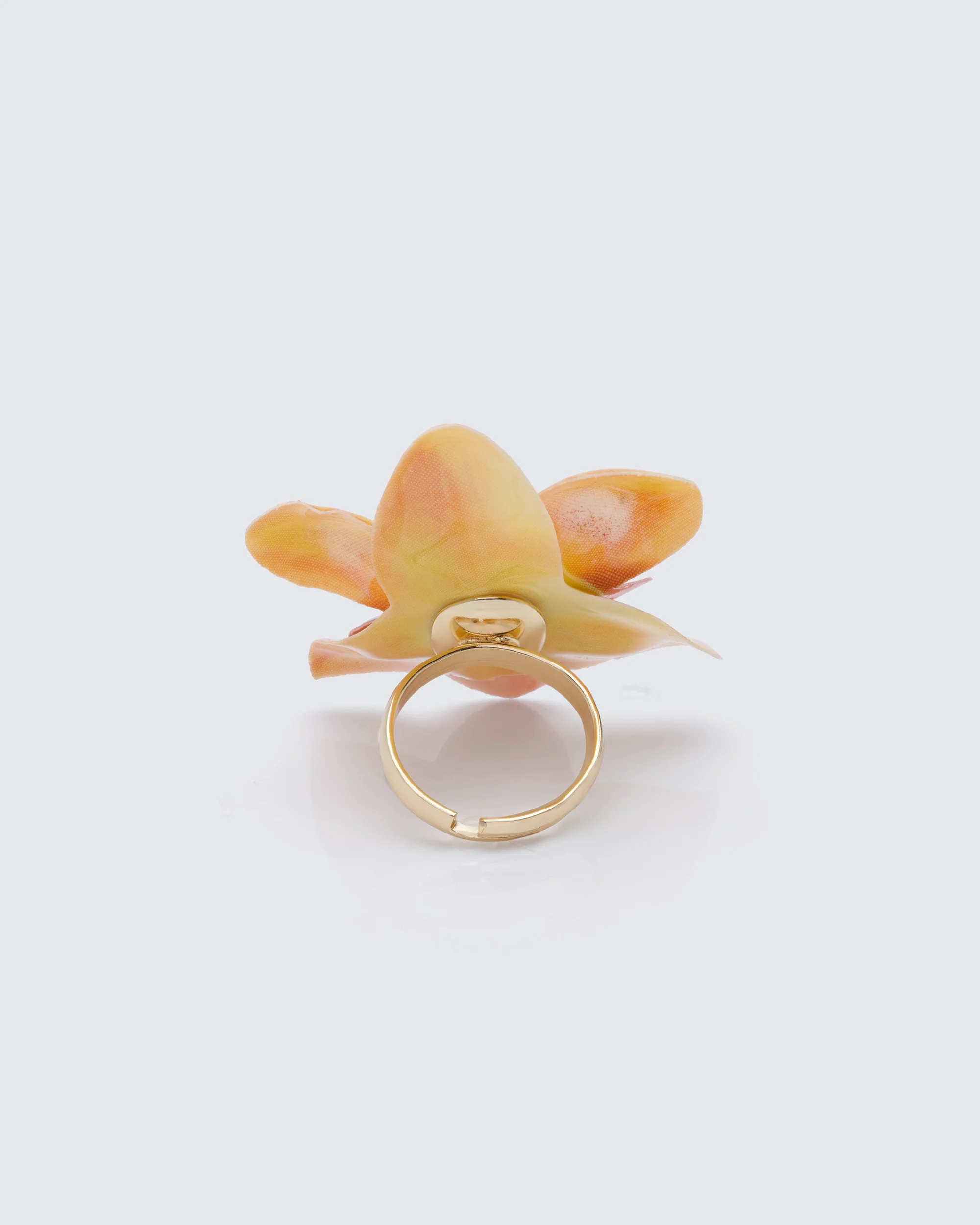 Sabine Amber True Orchid Adjustable Ring - Image 2