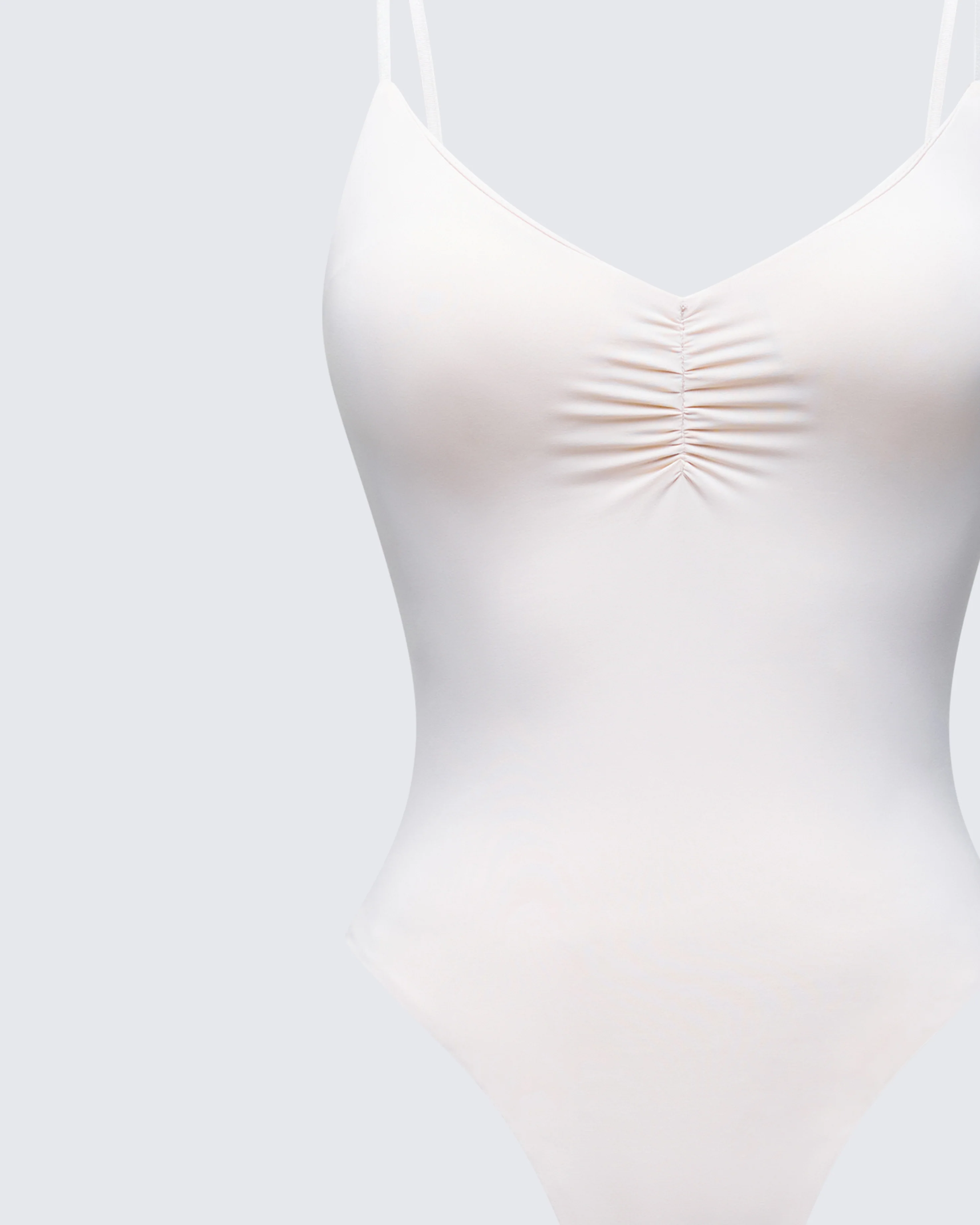 Salina Cream Moulded Bust Bodysuit - Image 6