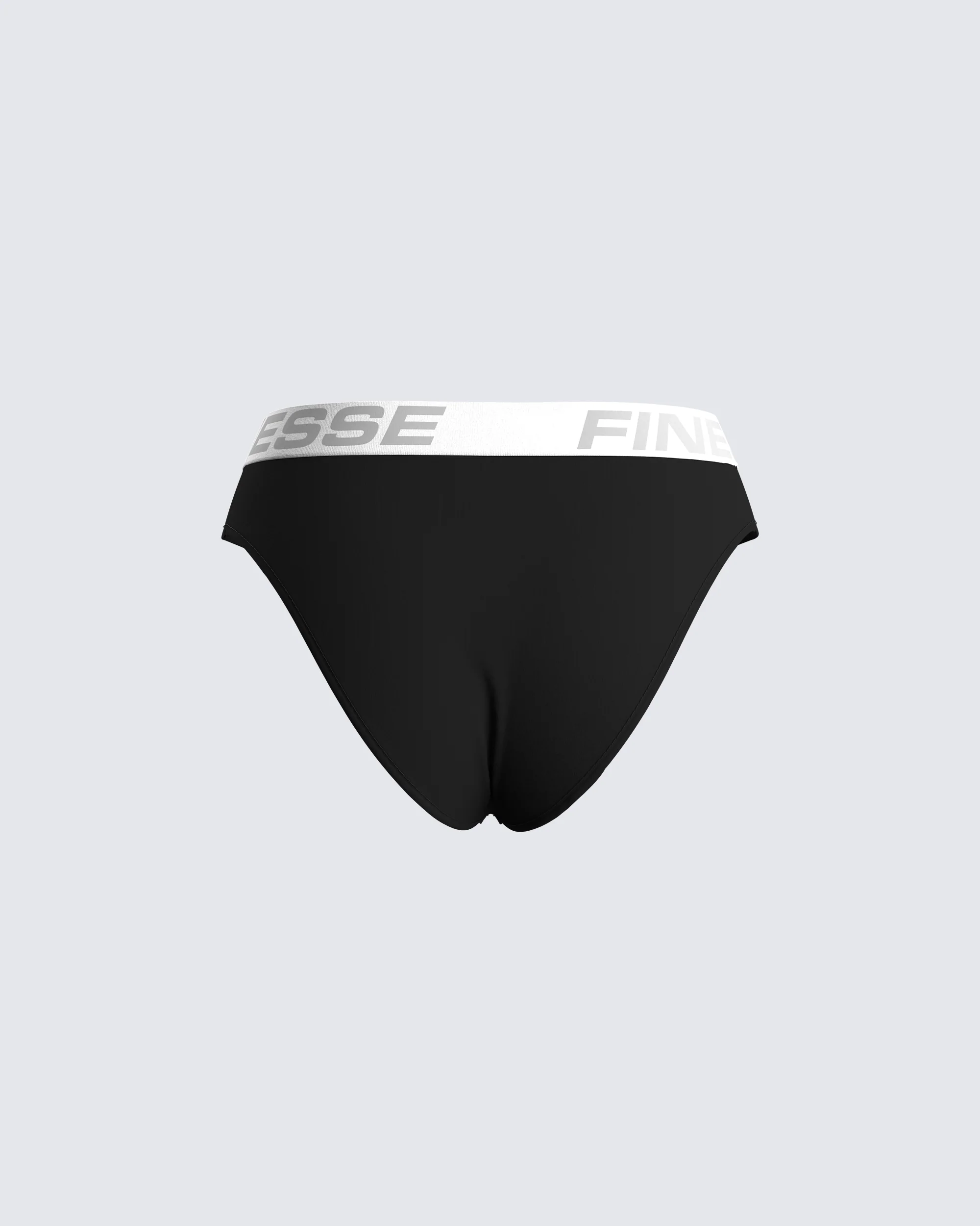 Samia Black Logo Panty - Image 3