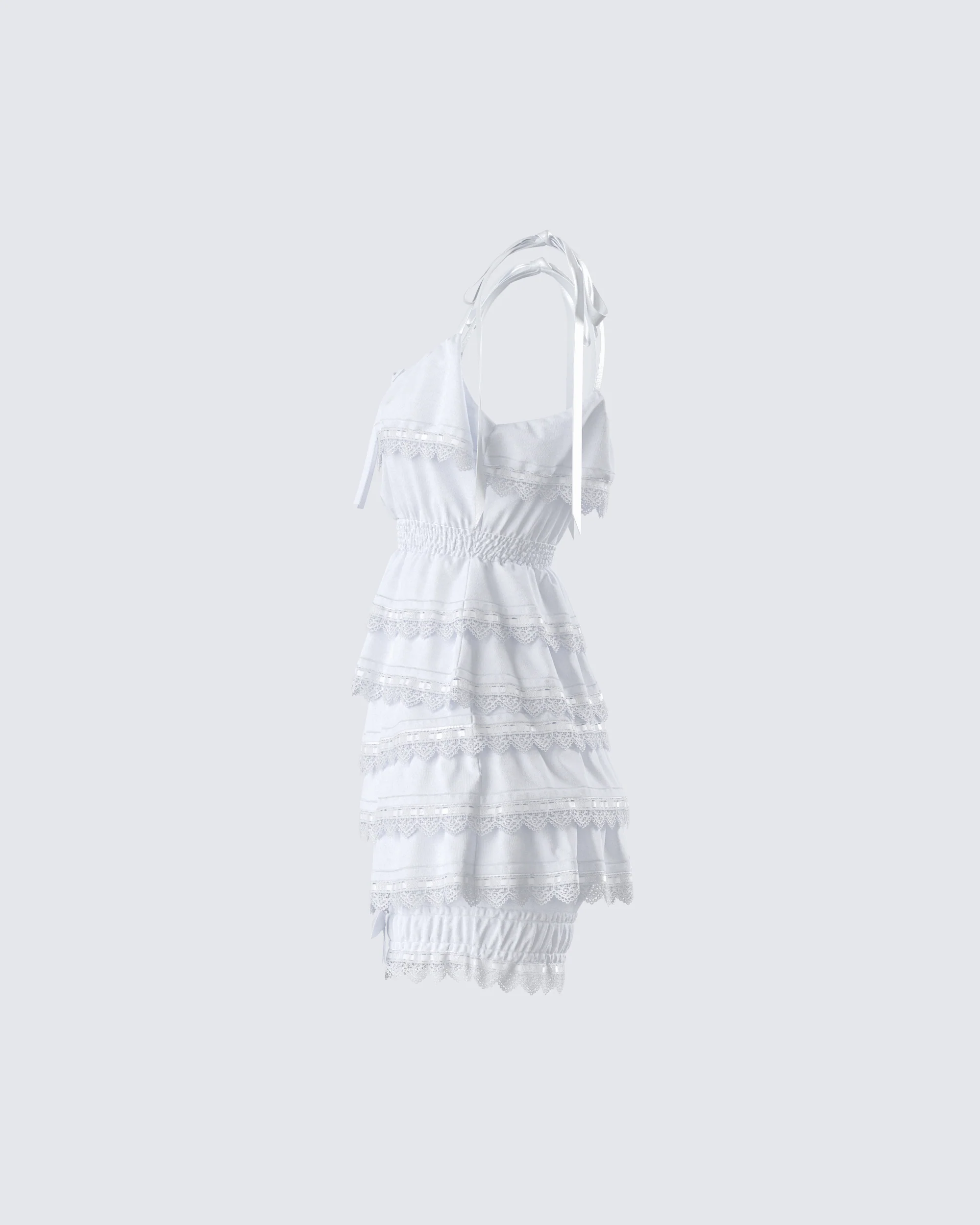 Shannyn White Ruffle Set - Image 2