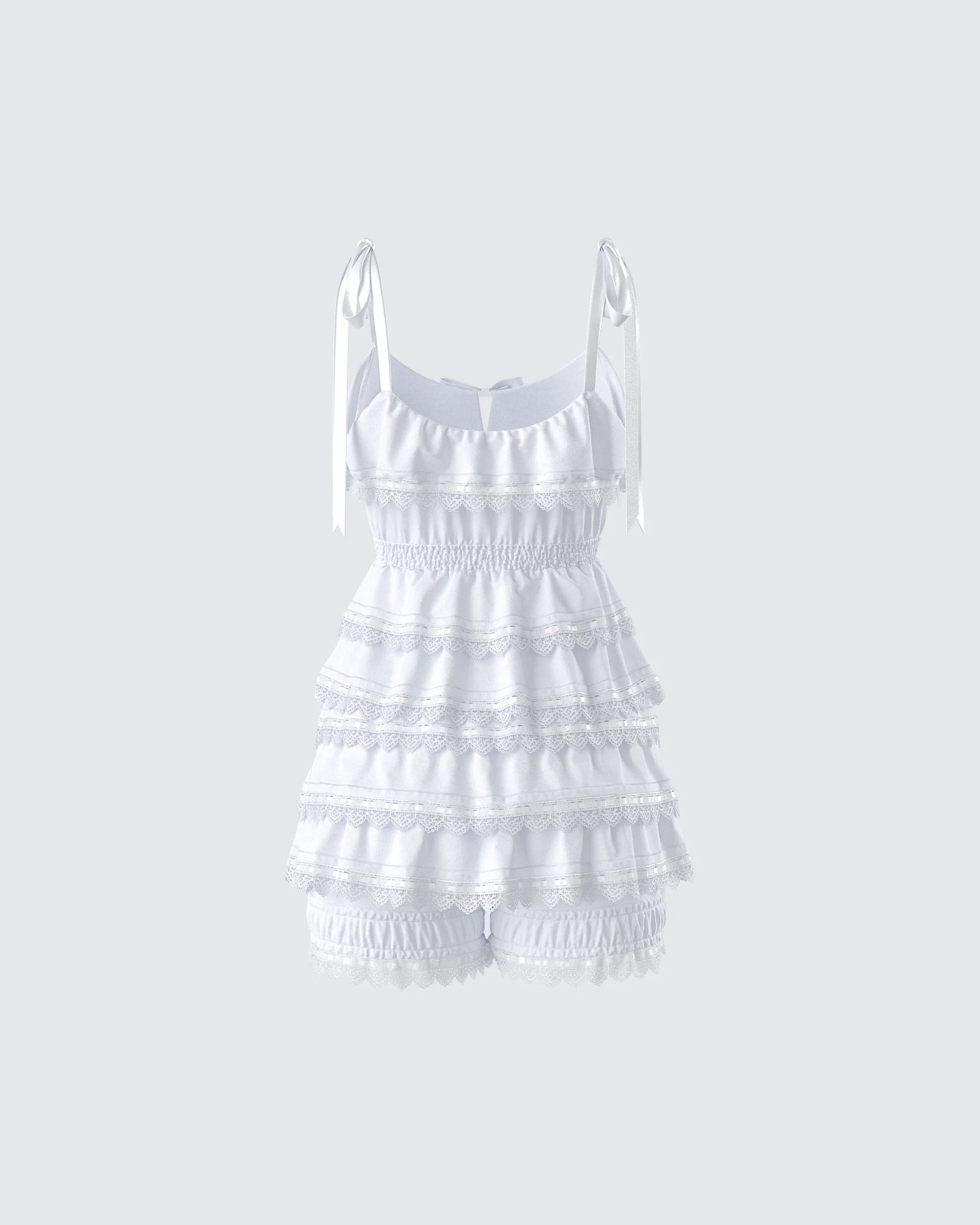 Shannyn White Ruffle Set - Image 3
