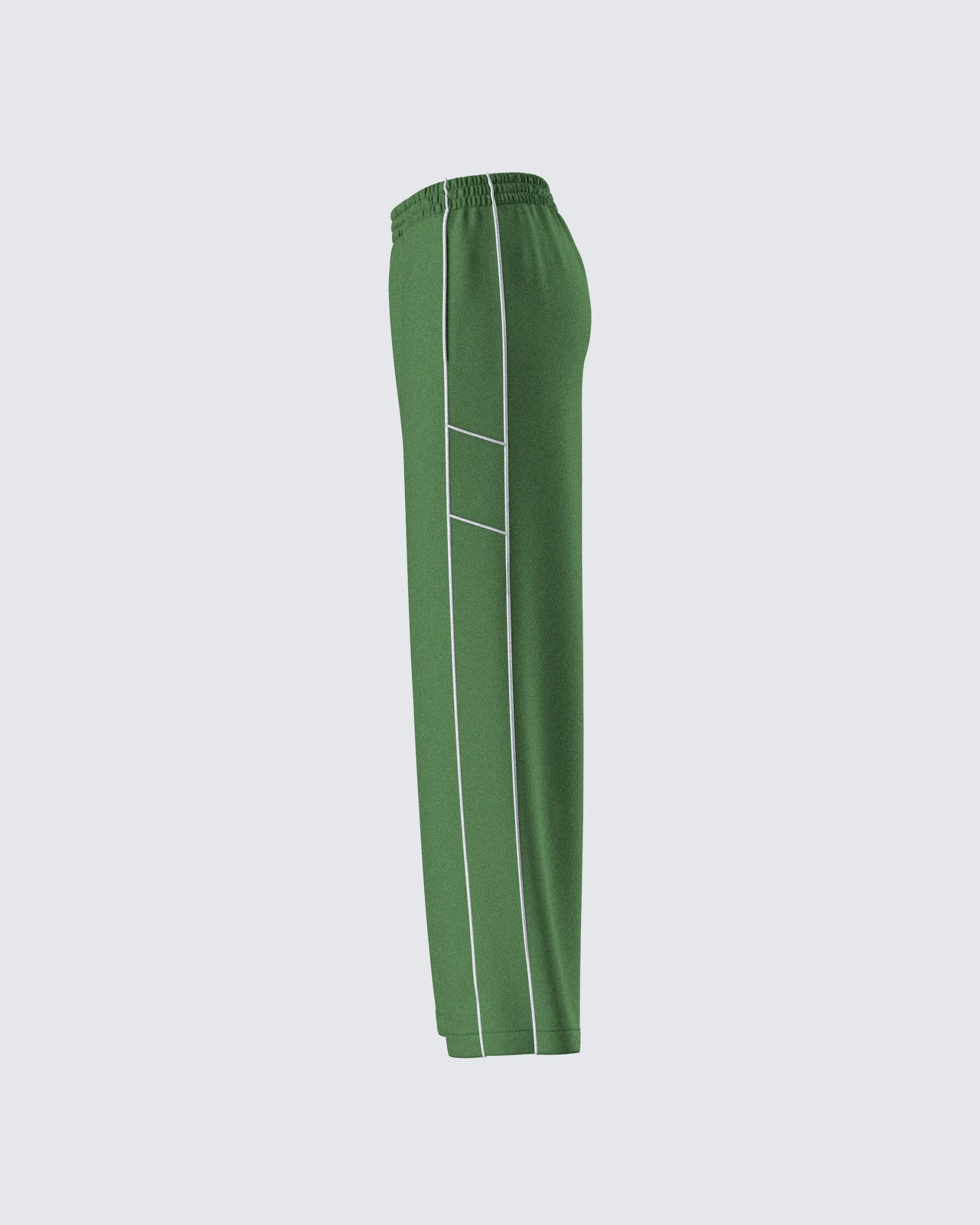 Sidonia Baggy Green Track Pants - Image 2
