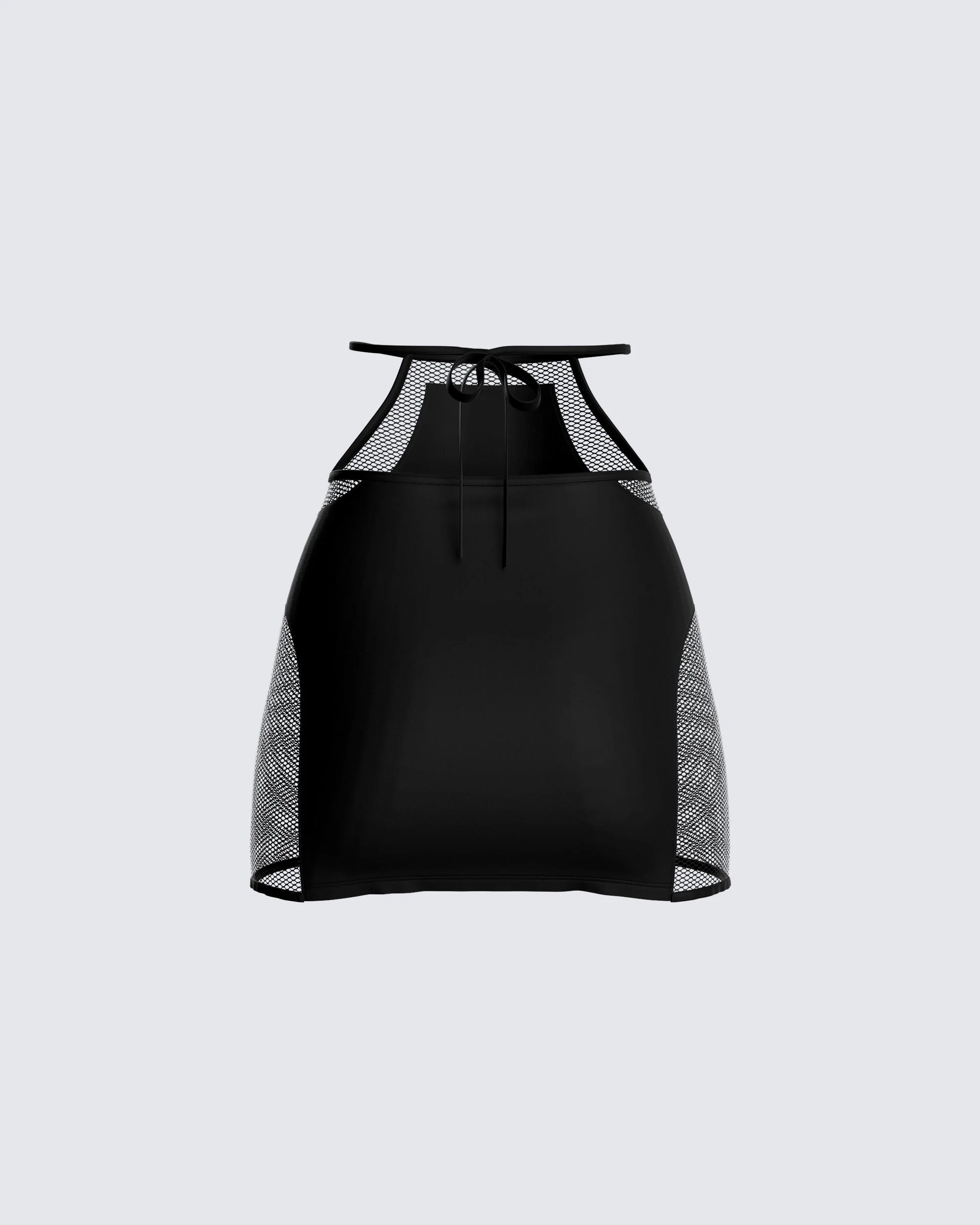 Silas Black Mini Skirt - Image 3