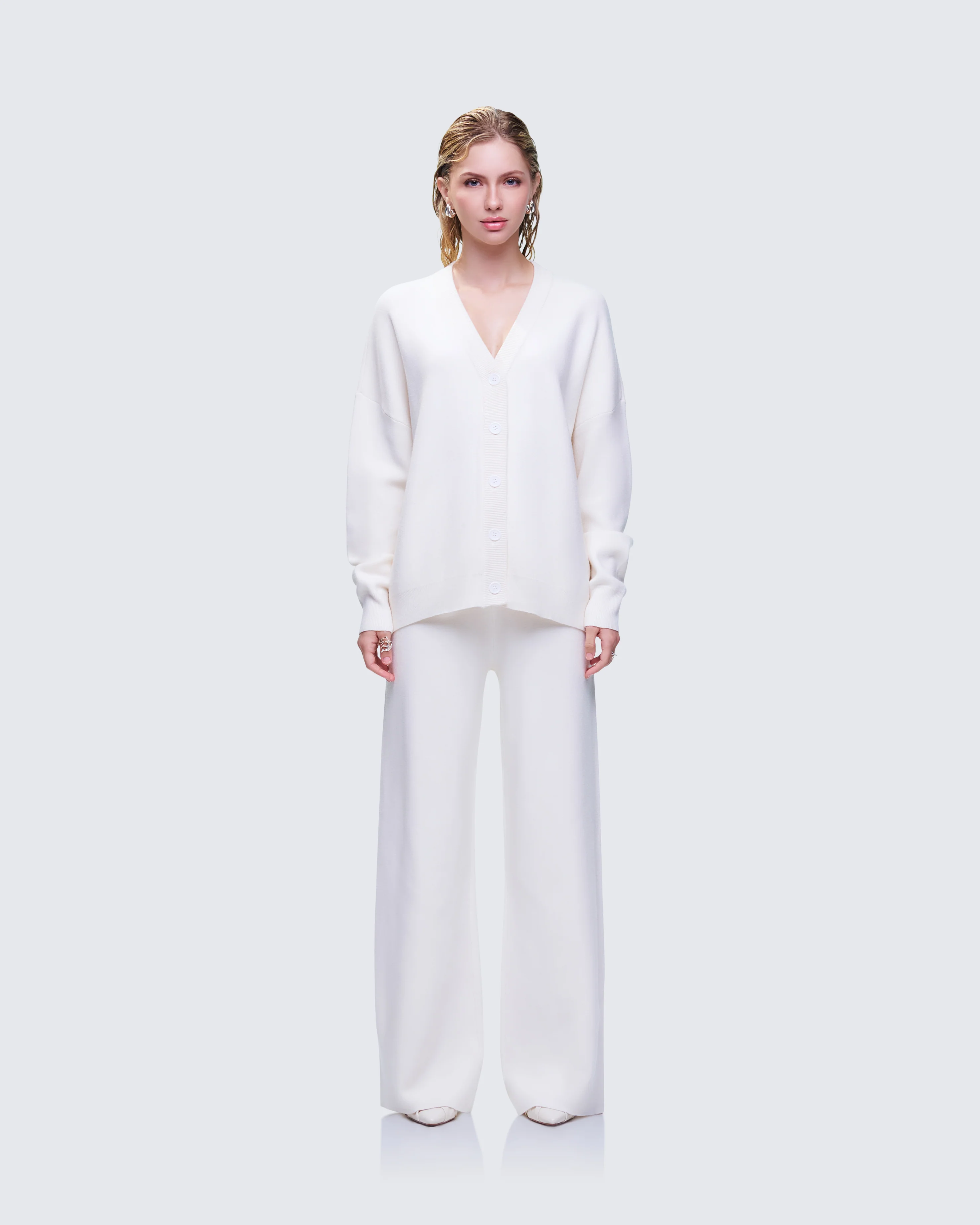Sylvana Cream Knit Set - Image 2