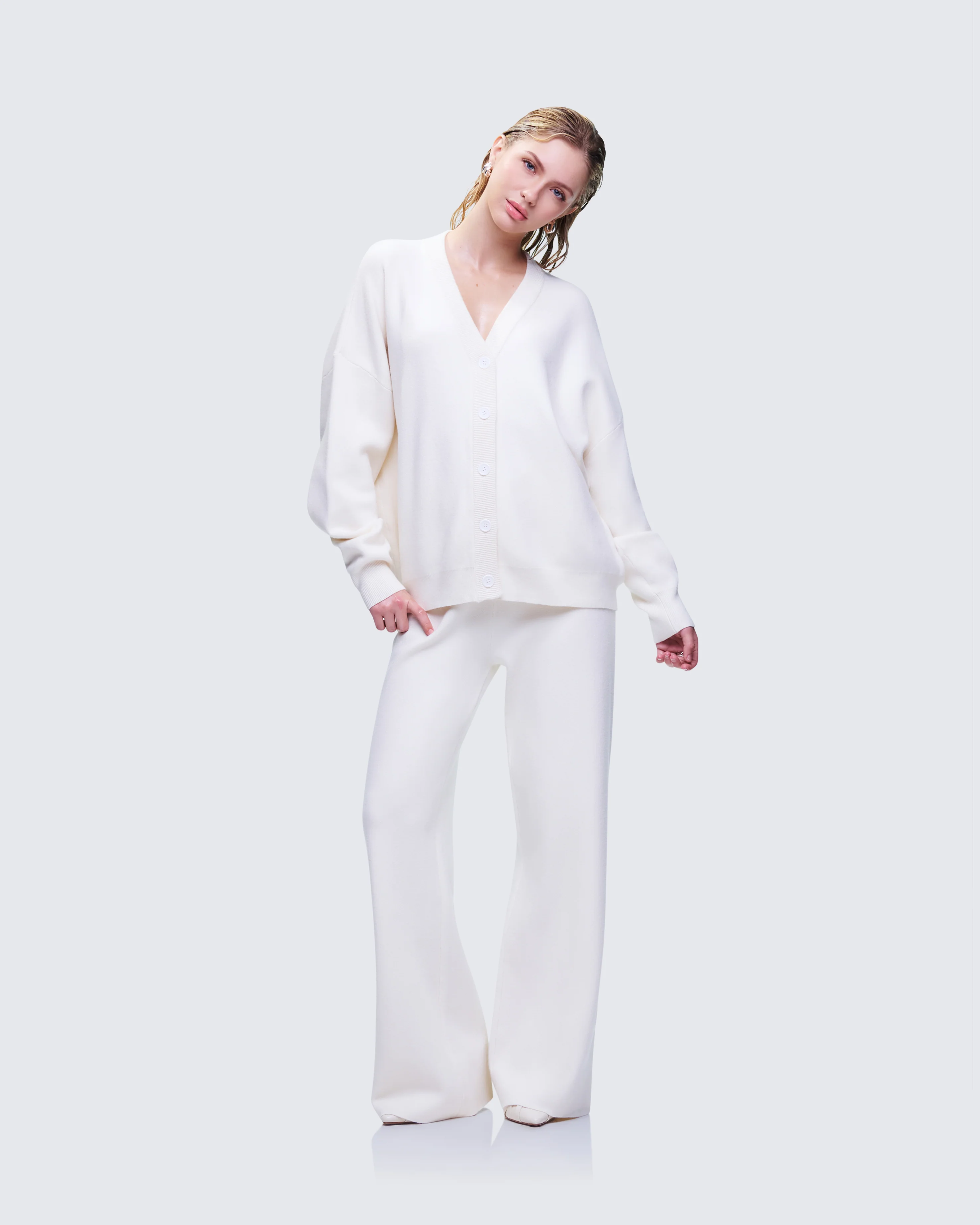 Sylvana Cream Knit Set - Image 3