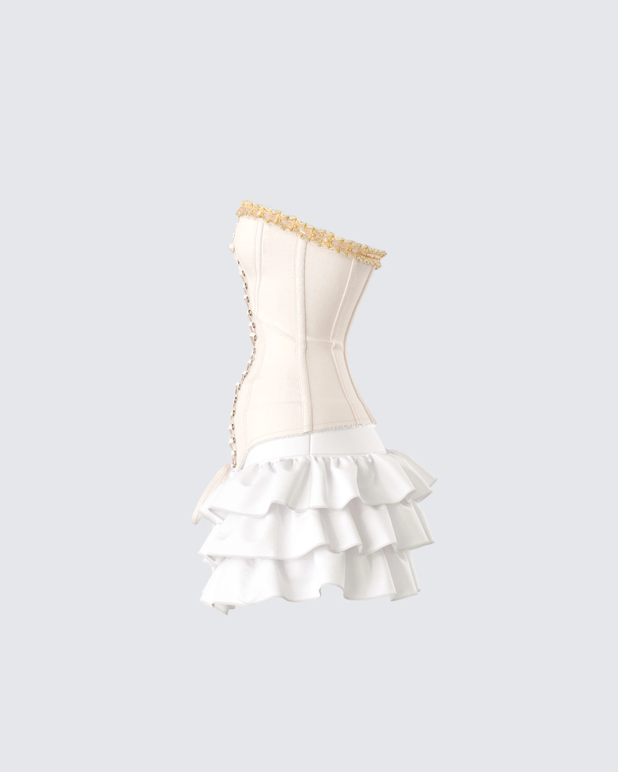 Tameka Ivory Ruffle Set - Image 2
