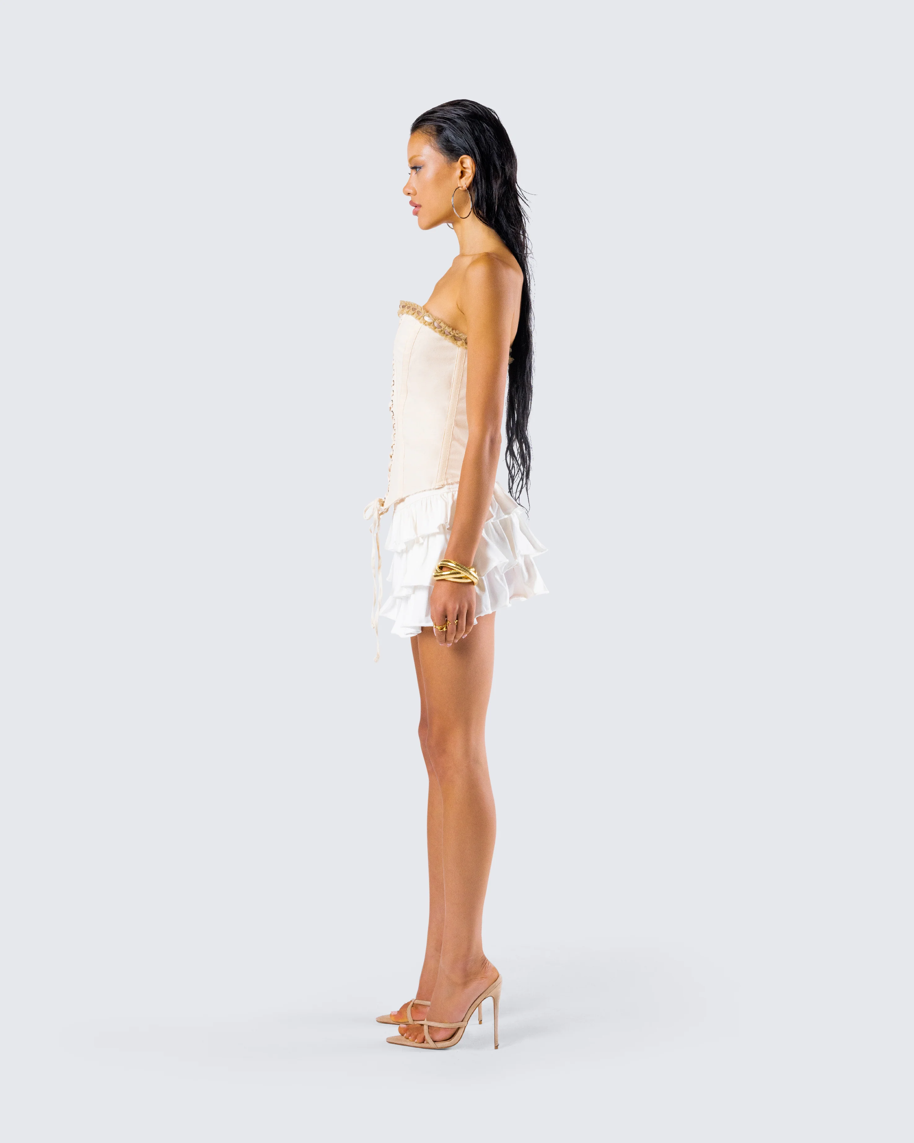 Tameka Ivory Ruffle Set - Image 6