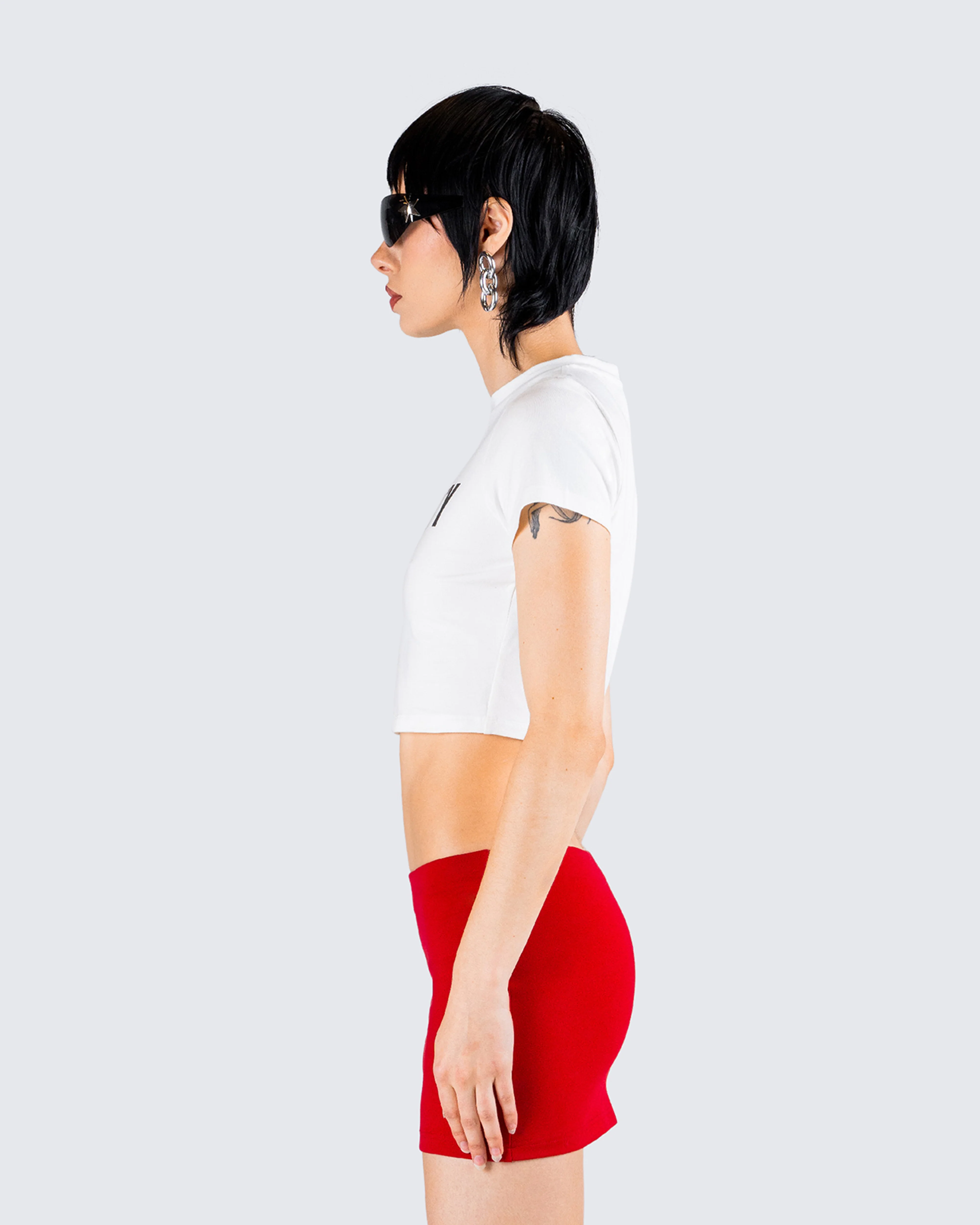 Teagan White Graphic Tee - Image 6
