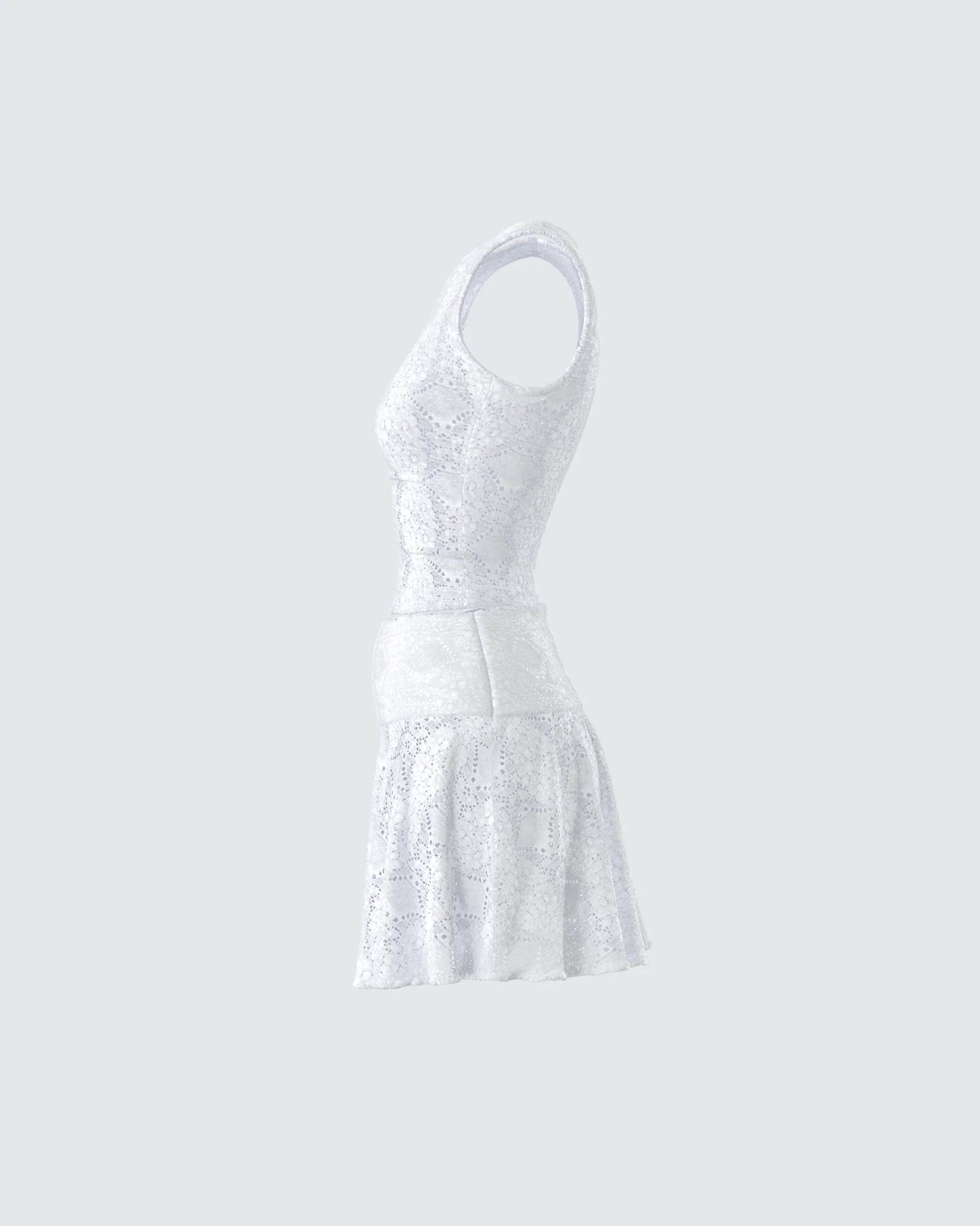 Teya White Boho Set - Image 2