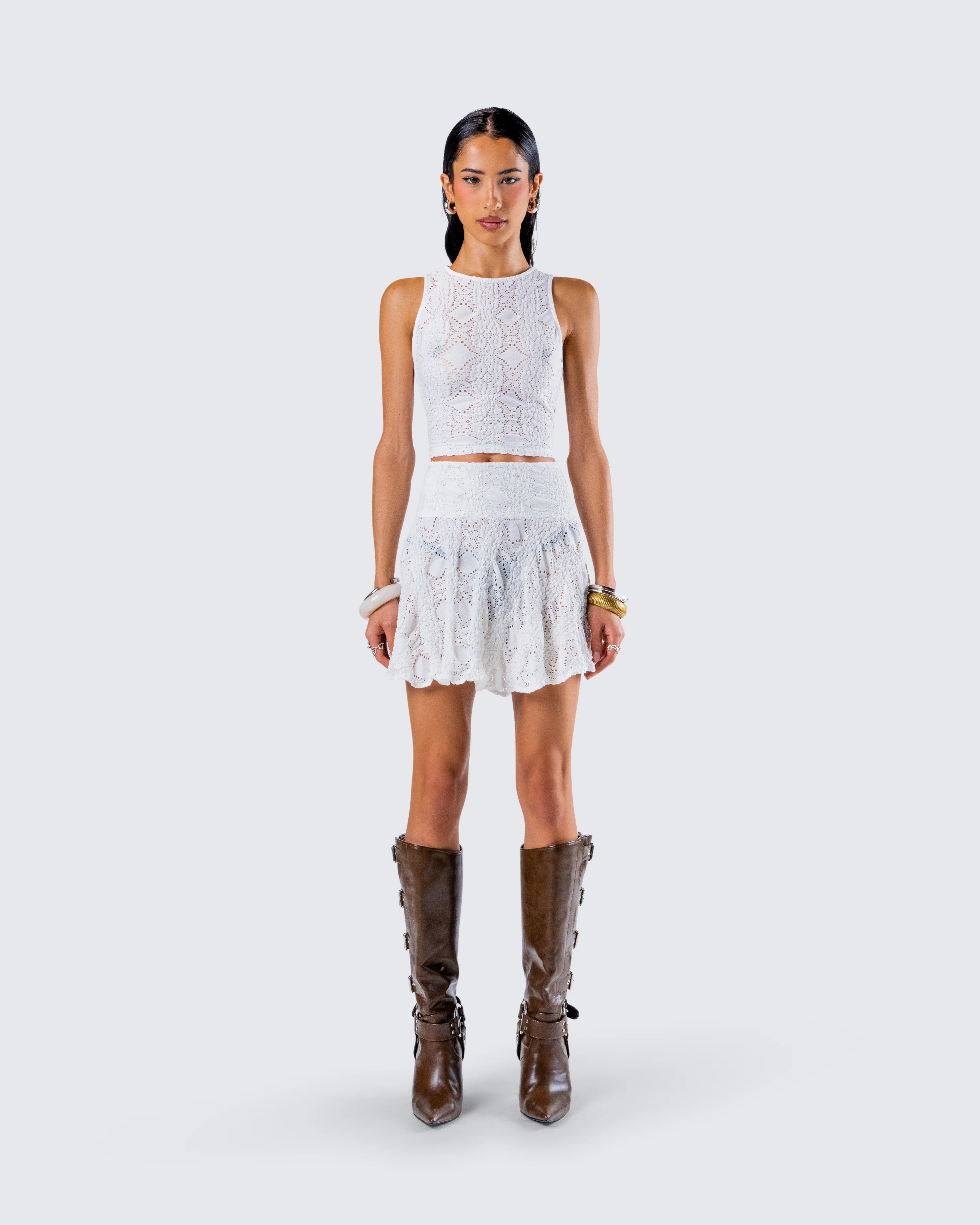 Teya White Boho Set - Image 4