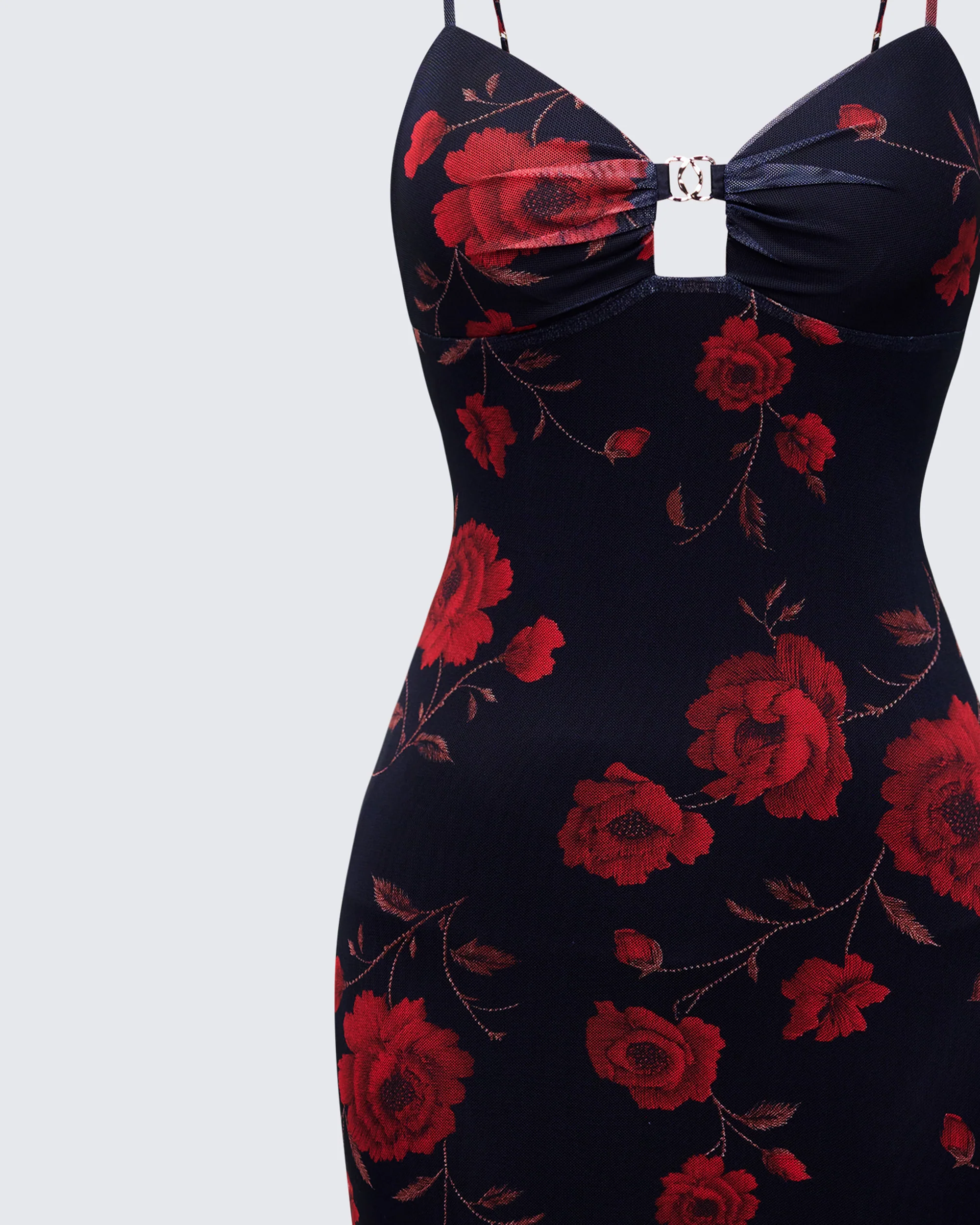 Thalla Multi Printed Mesh Mini Dress - Image 6