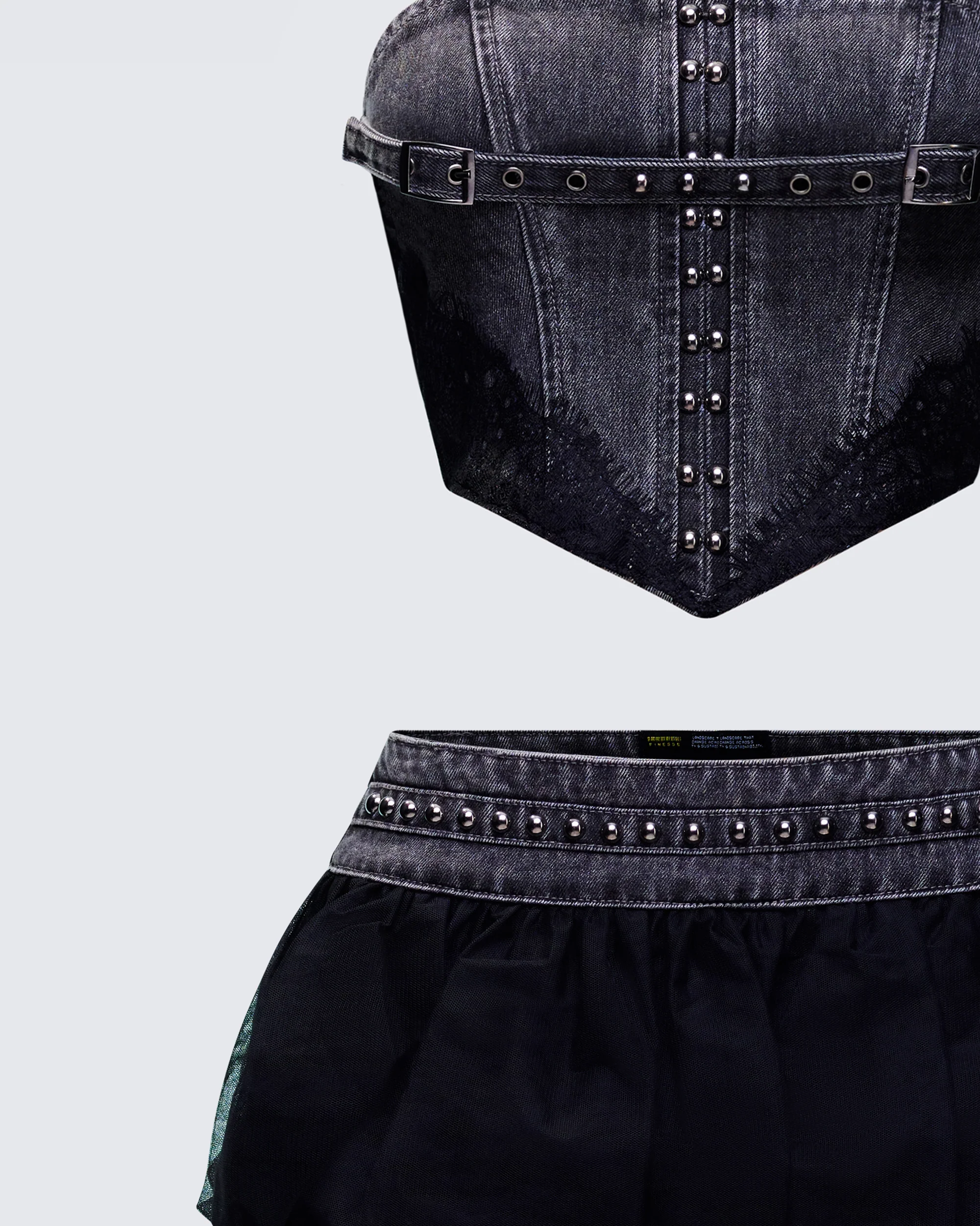Titan Black Denim Set   - Image 5