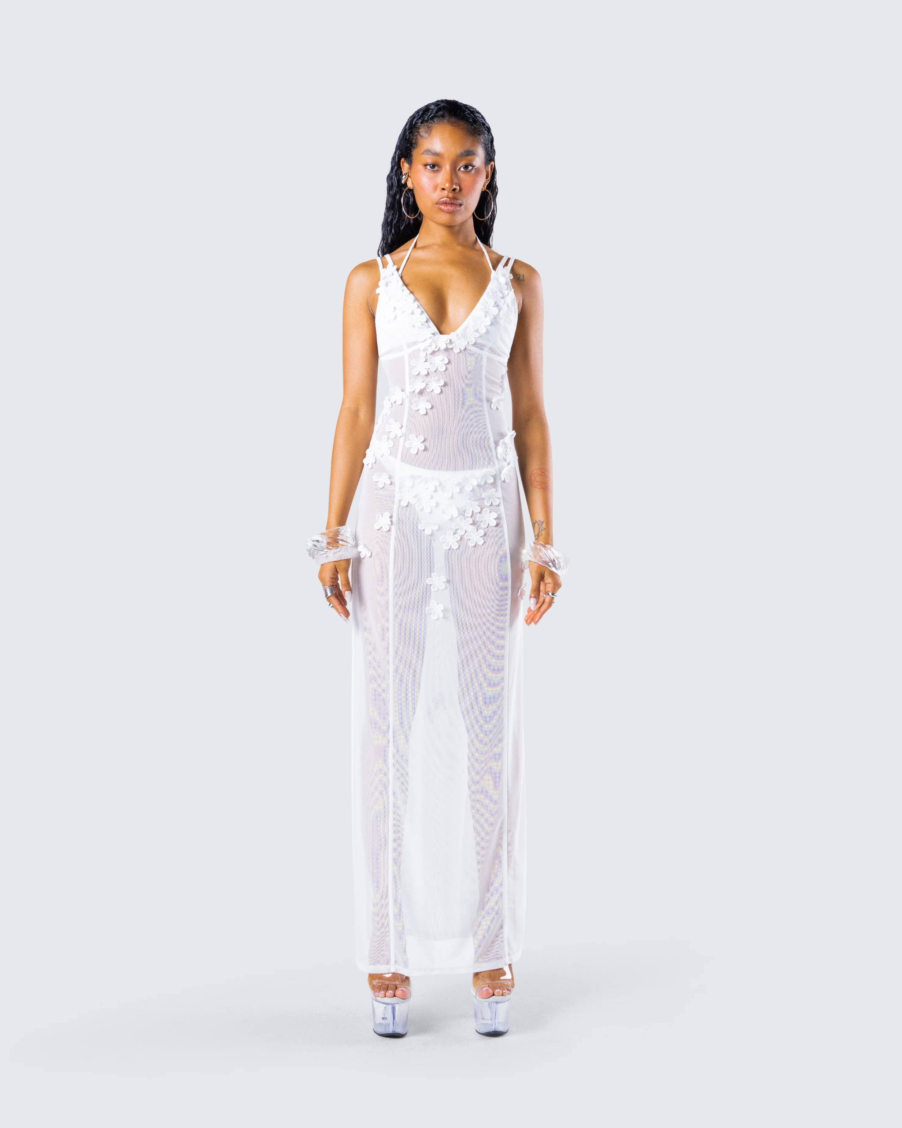 Twyla White Floral Set - Image 4
