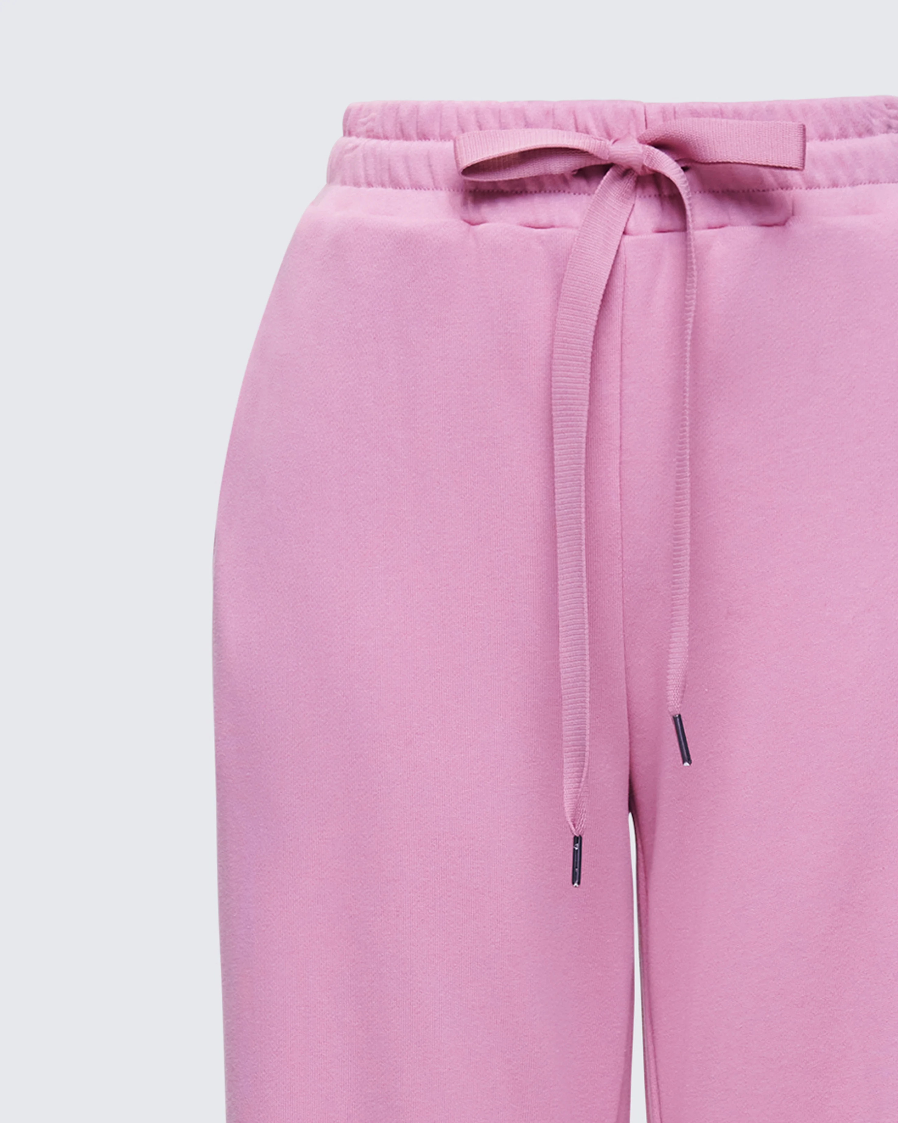 Una Pink Stacked Leg Toggle Sweatpant - Image 6
