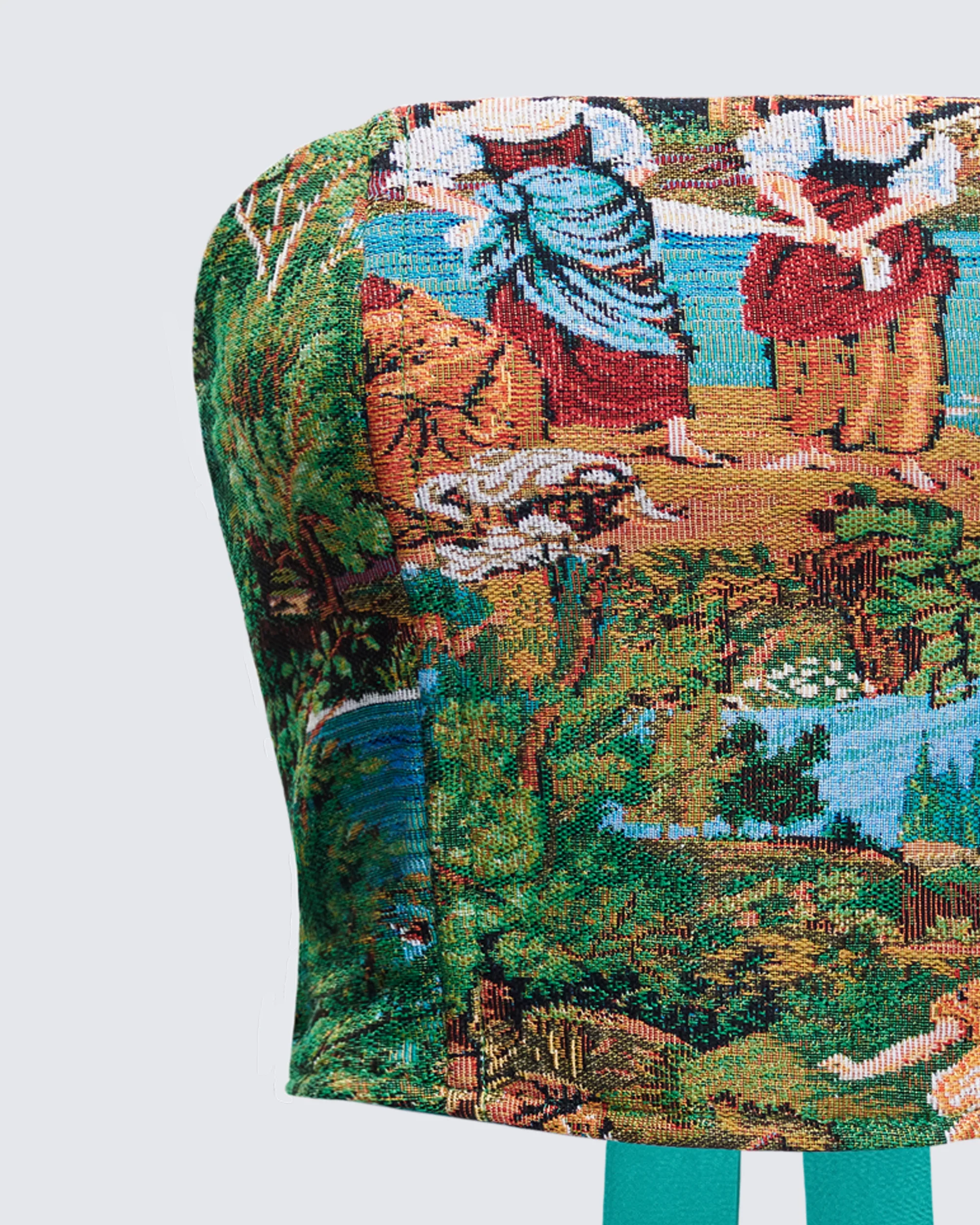 Viviette Tapestry Corset Top - Image 6