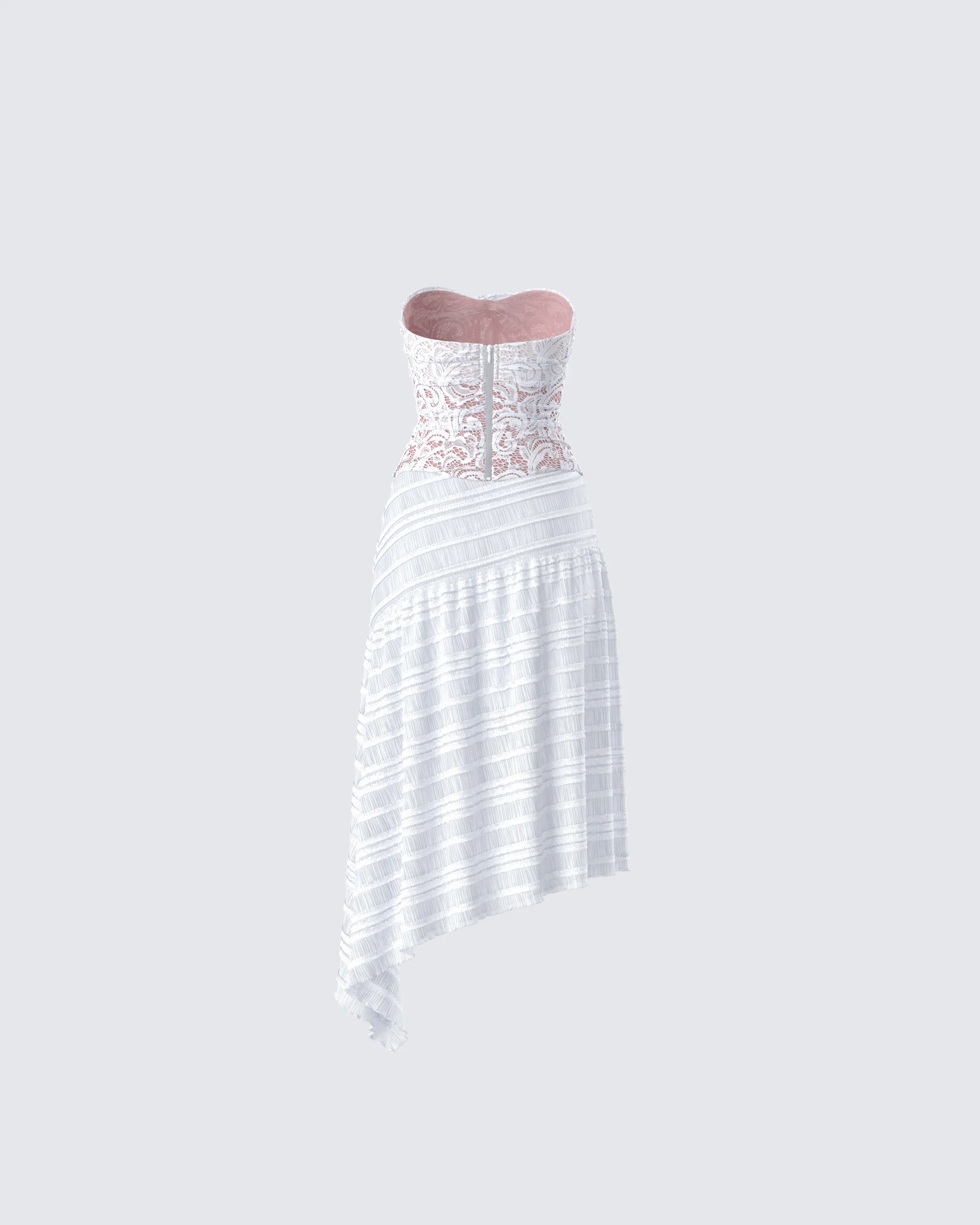 Zaya White Lace Set - Image 3