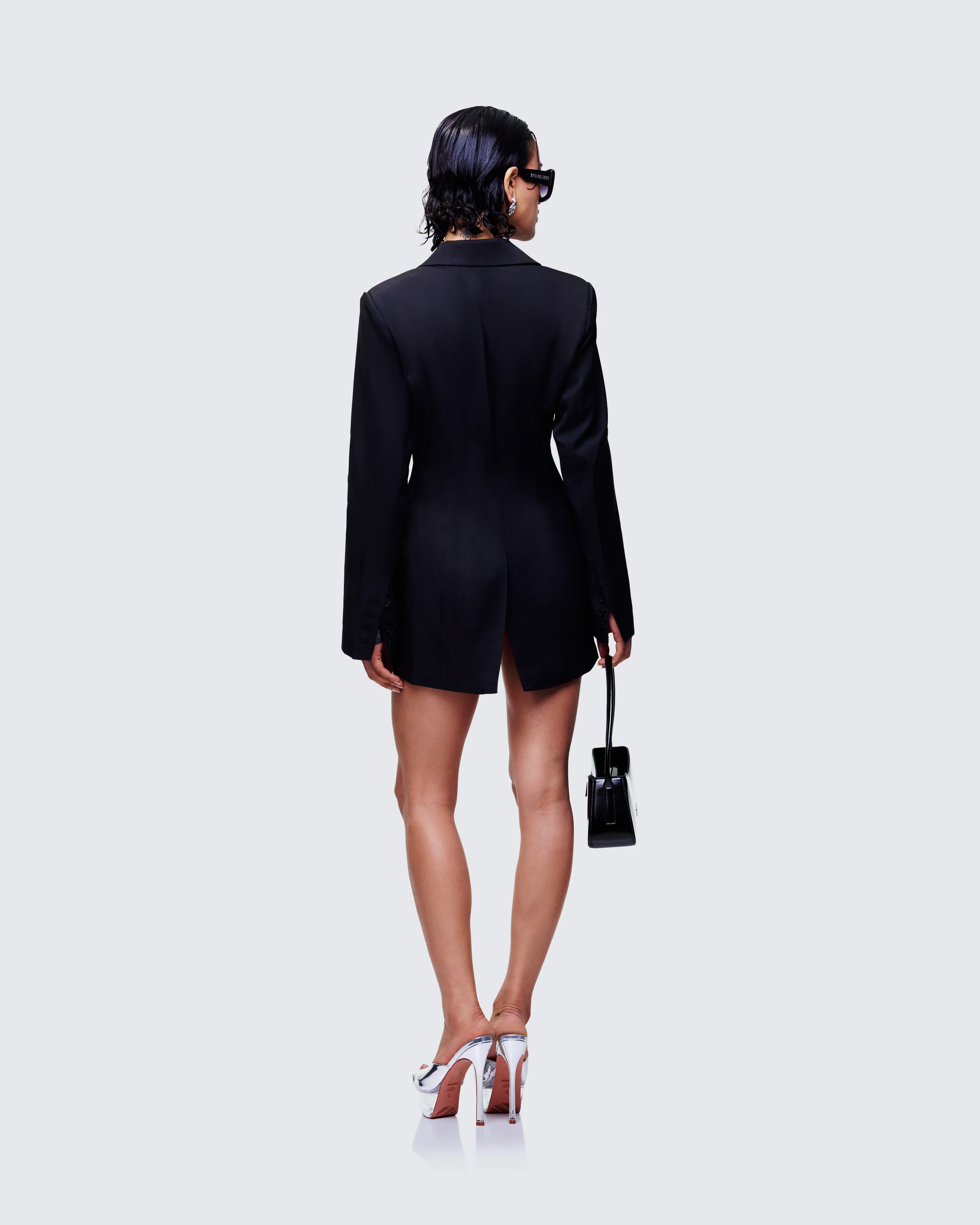 Zila Black Suiting Hourglass Blazer - Image 5