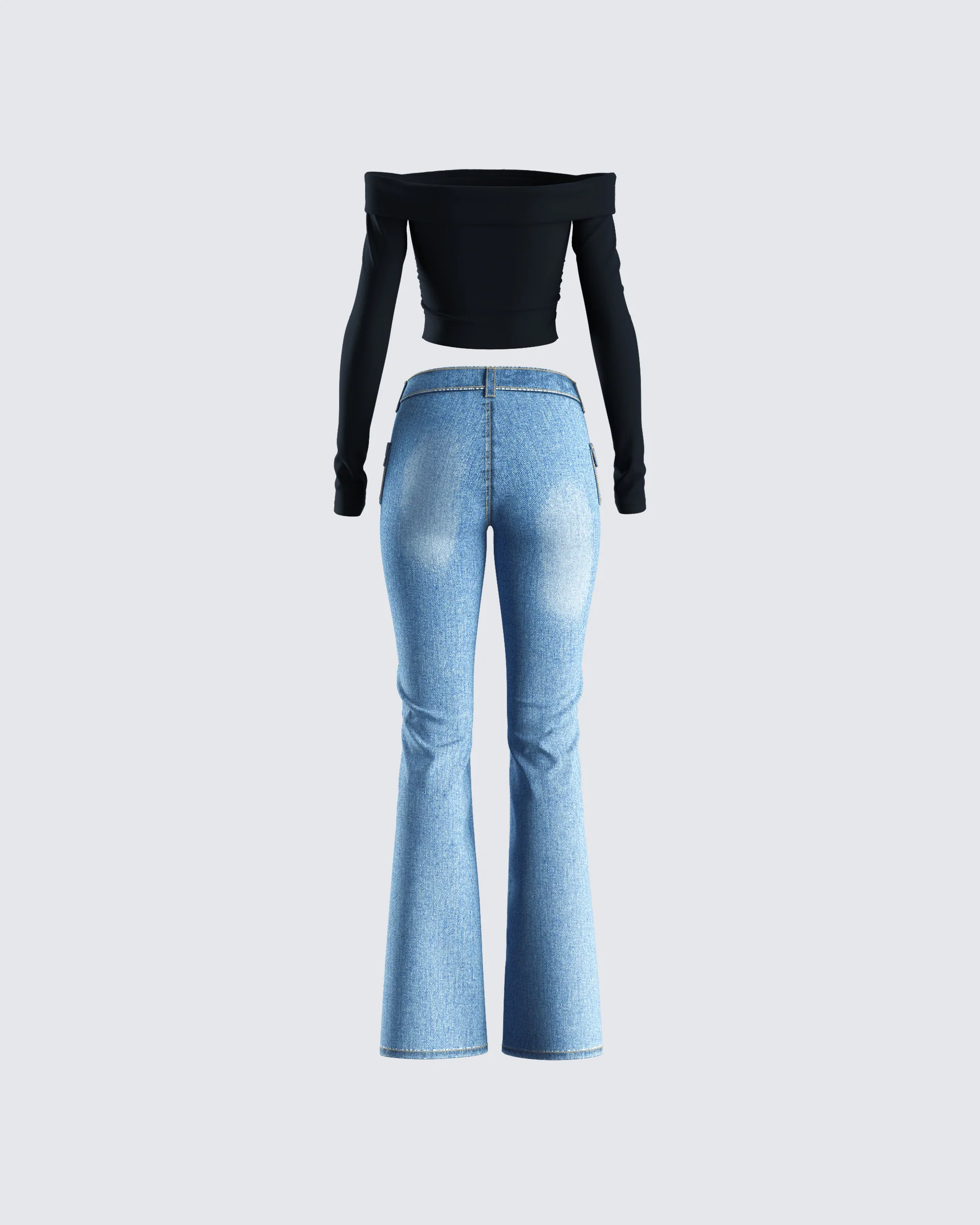 Zori Off the Shoulder Set - Image 3